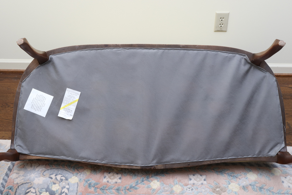 Tapestry Louis XV Style Settee by Chateau D'Ax