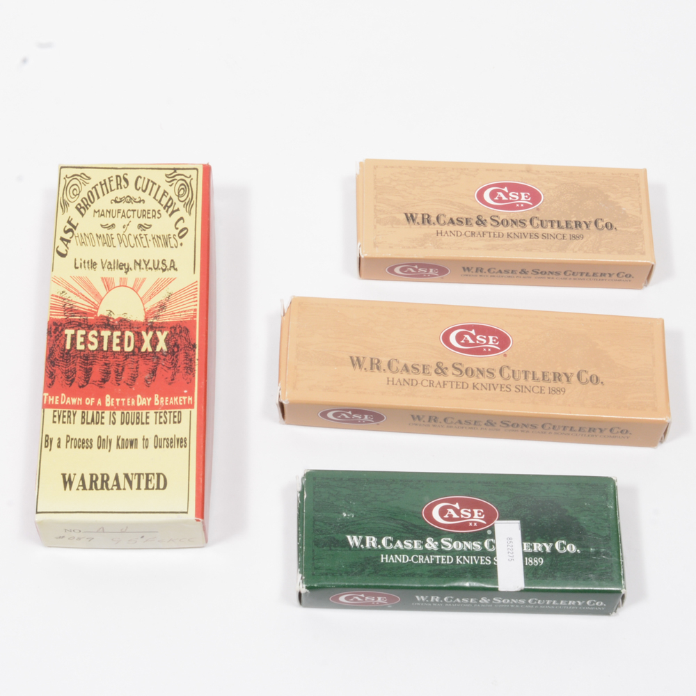 Case XX Pocket Knife Collection By Case Brothers Cutlery Company