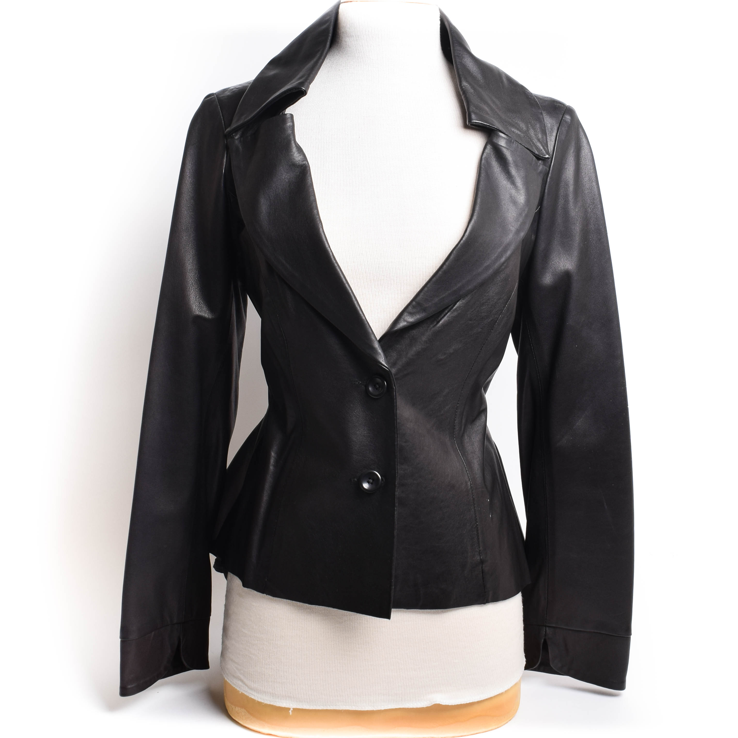 Christiansen Black Leather Jacket