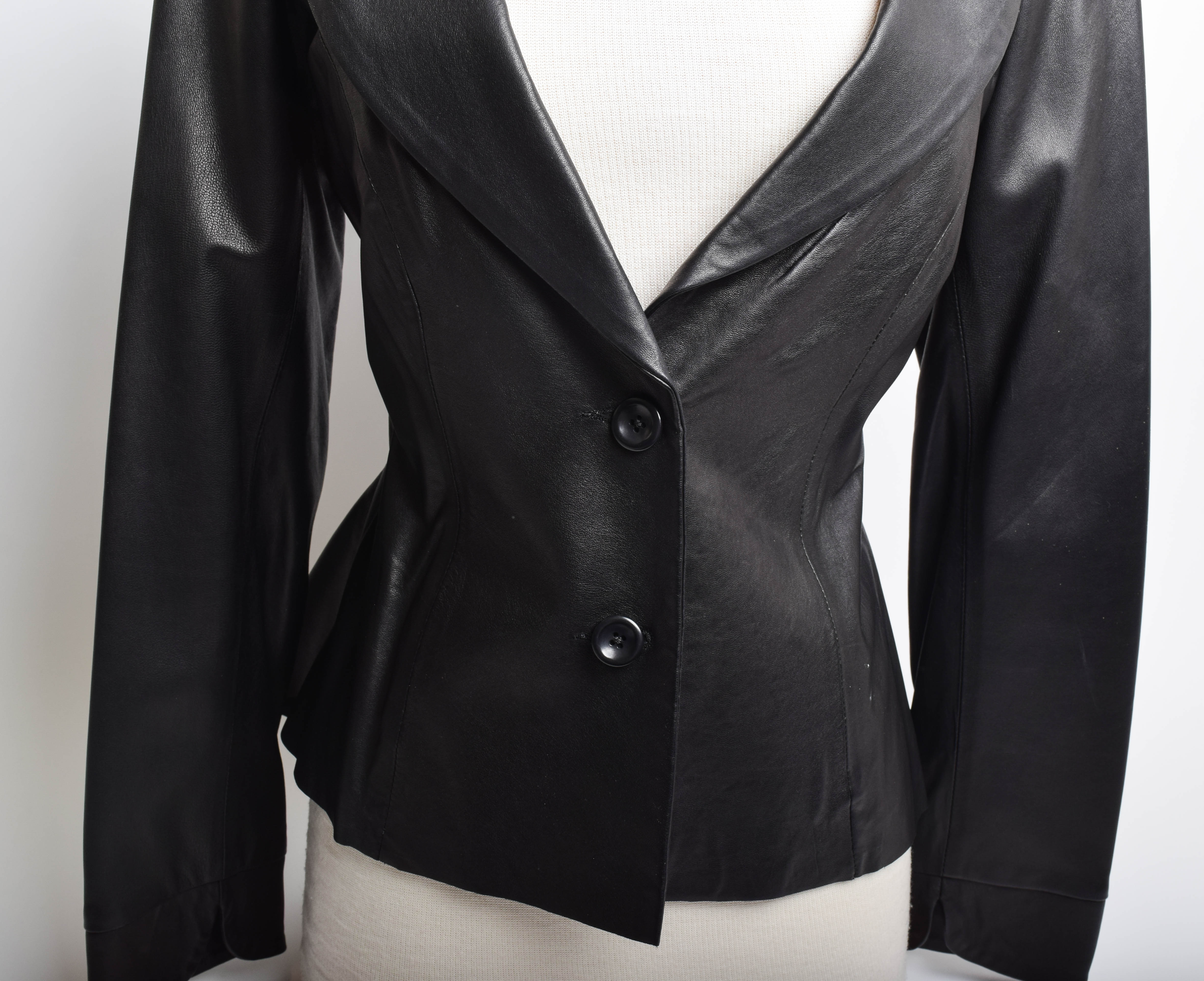 Christiansen Black Leather Jacket