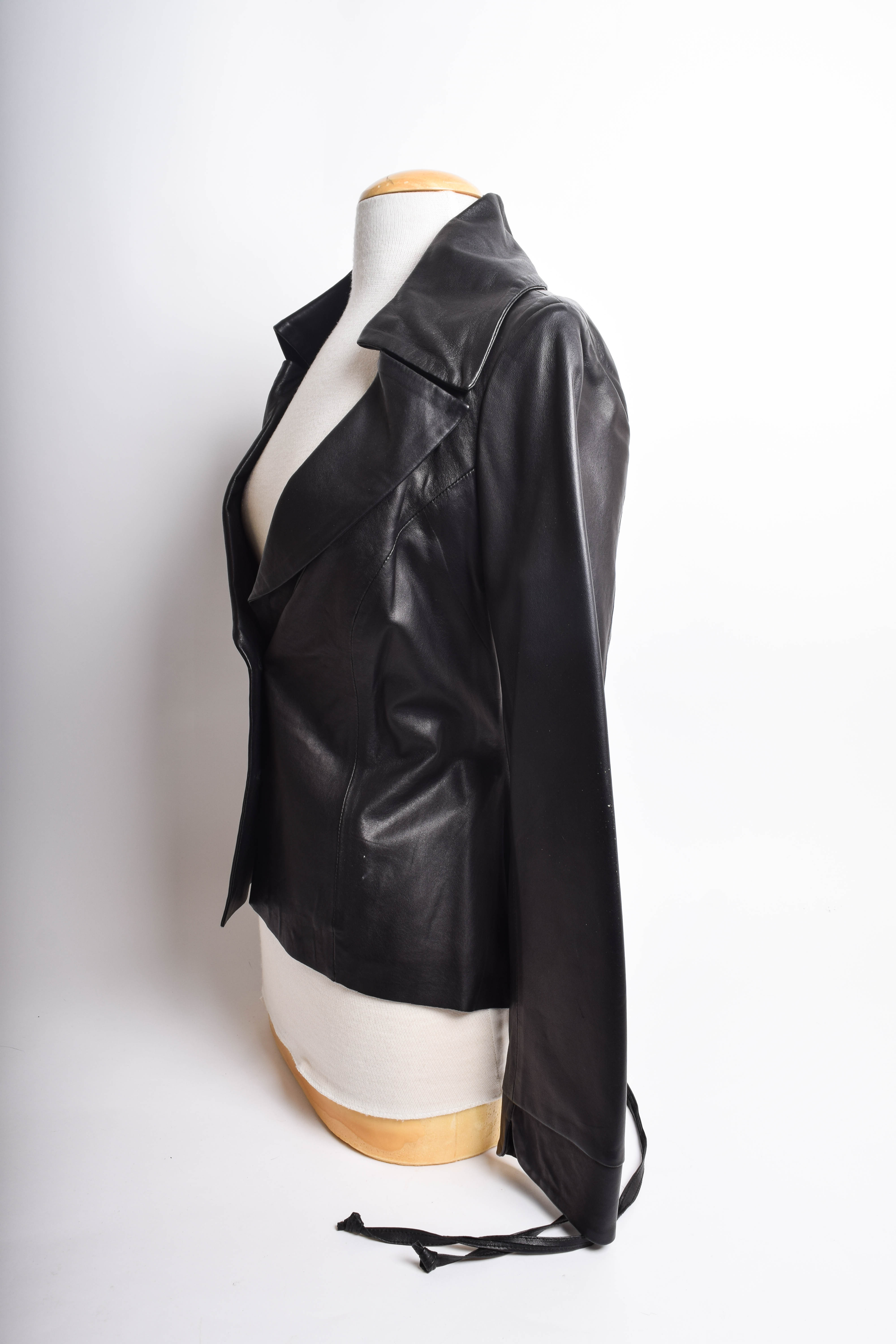 Christiansen Black Leather Jacket