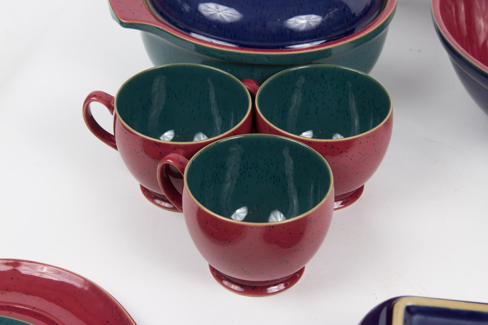 Denby "Harlequin" Handcrafted Stoneware Collection