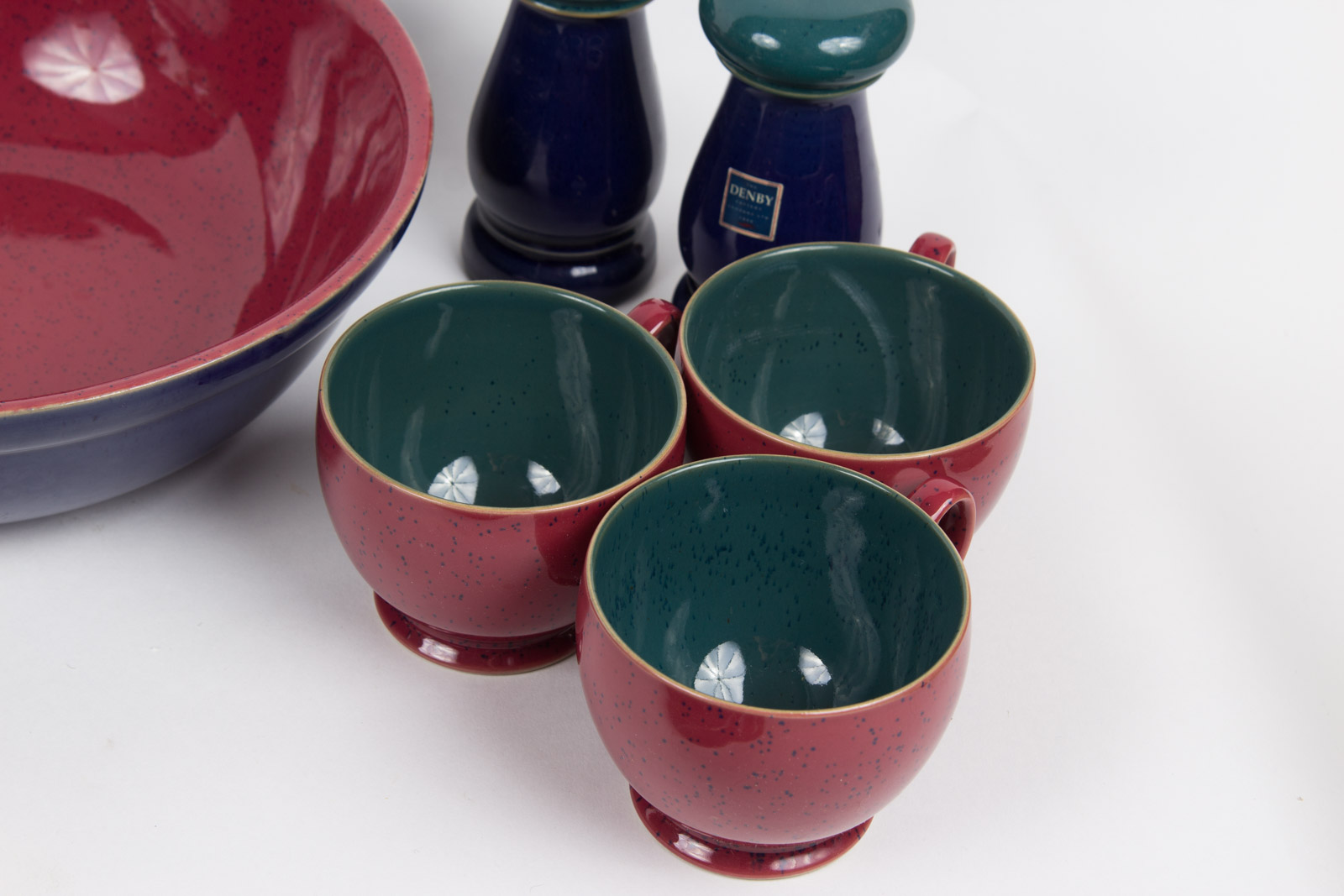 Denby "Harlequin" Handcrafted Stoneware Collection