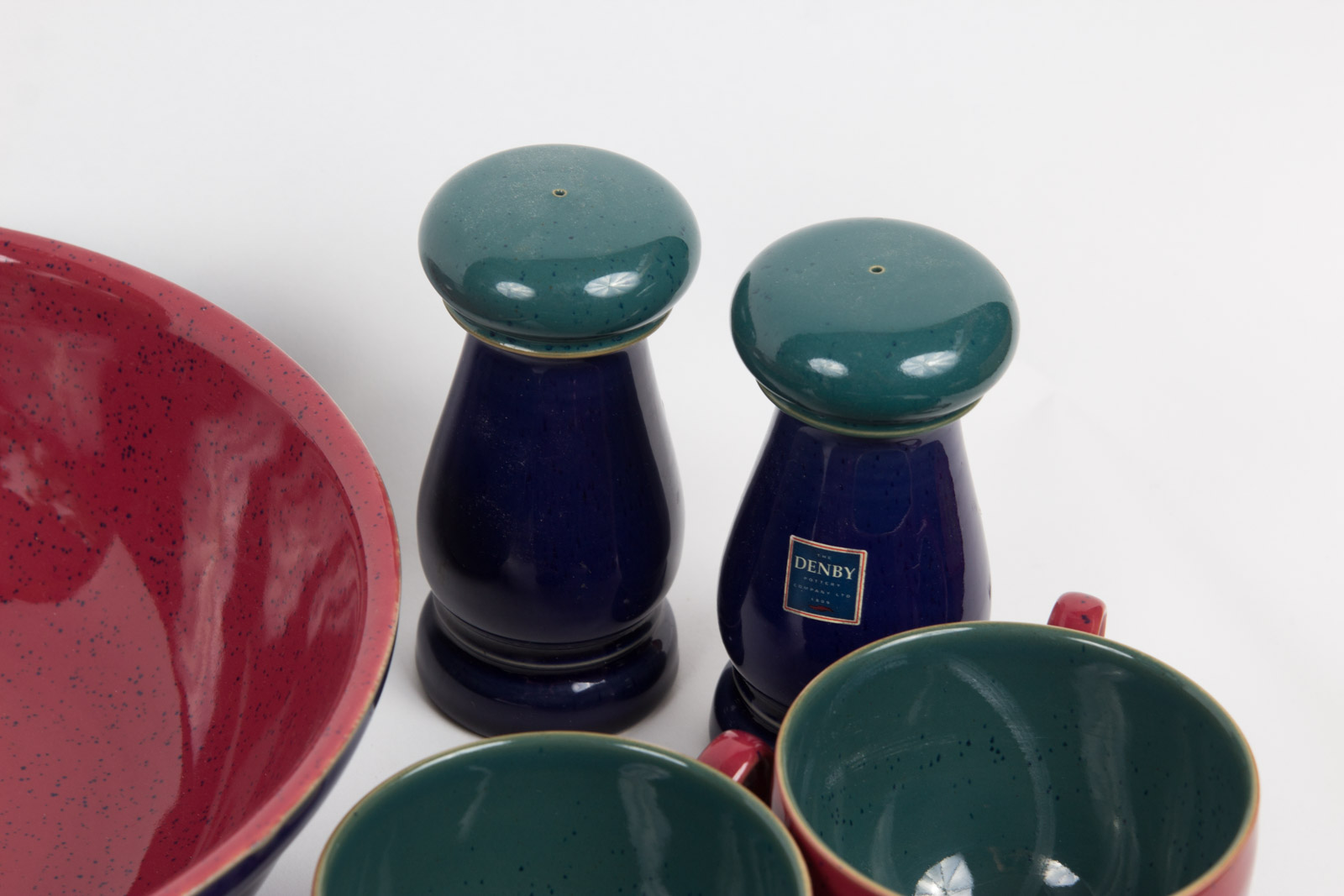 Denby "Harlequin" Handcrafted Stoneware Collection