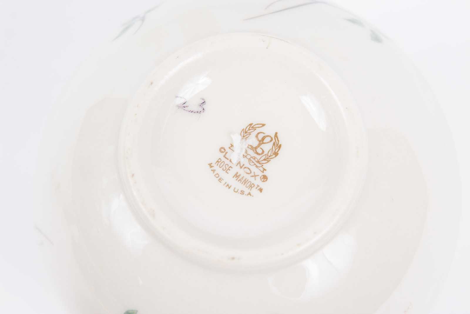 Lenox Floral Porcelain Bathroom Vanity and Vase Collection