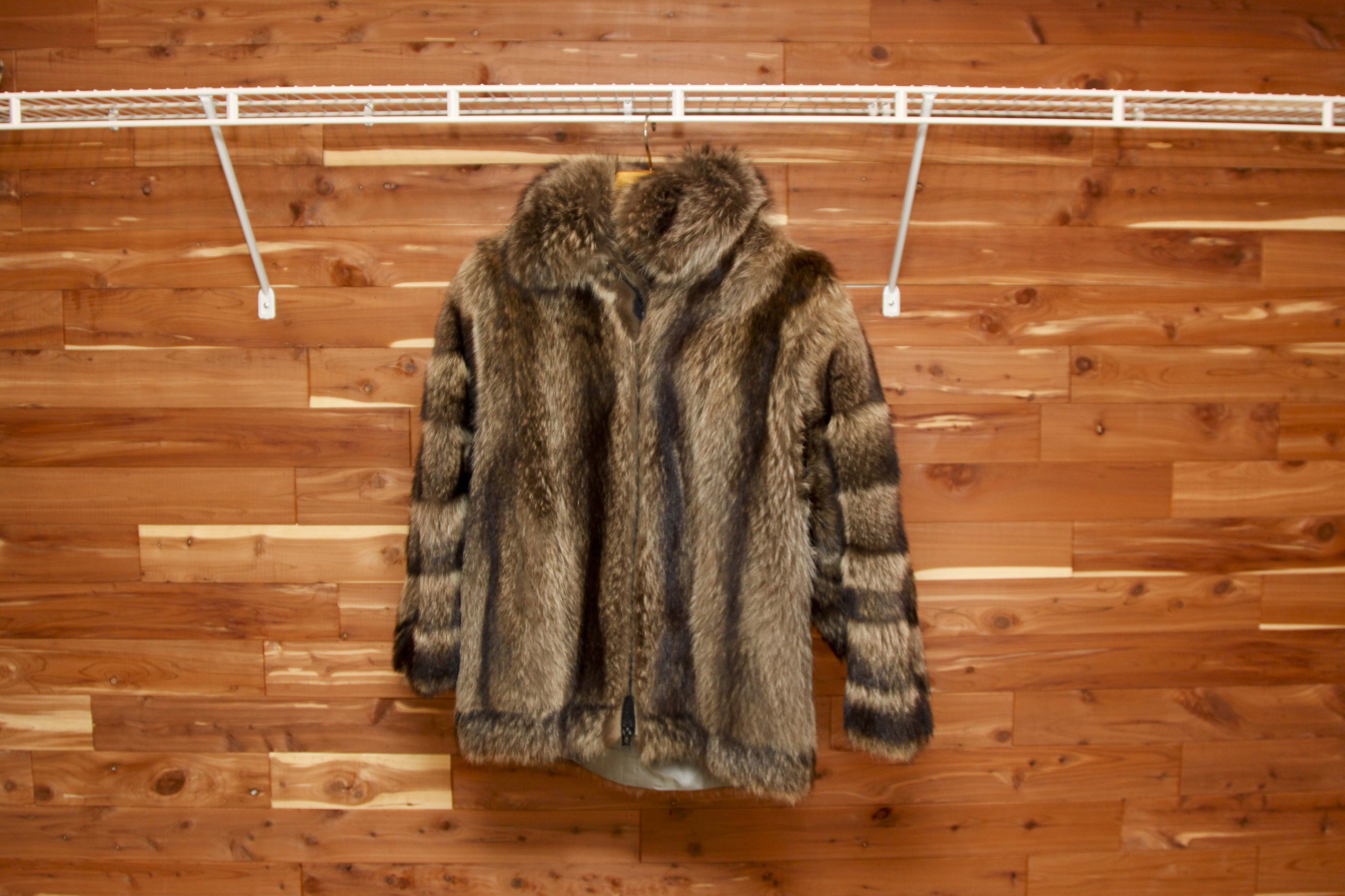 Weiss Raccoon Fur Jacket