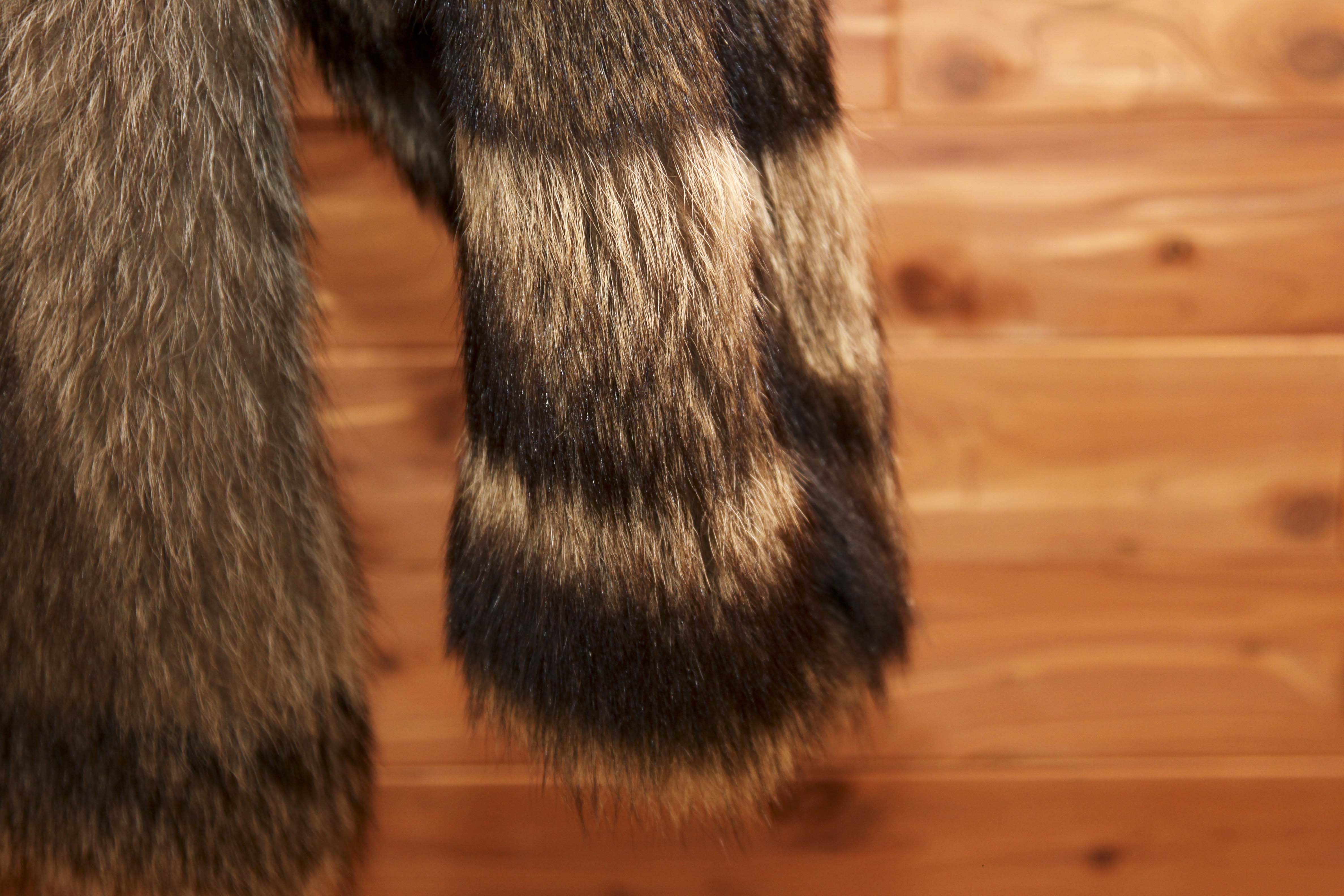 Weiss Raccoon Fur Jacket