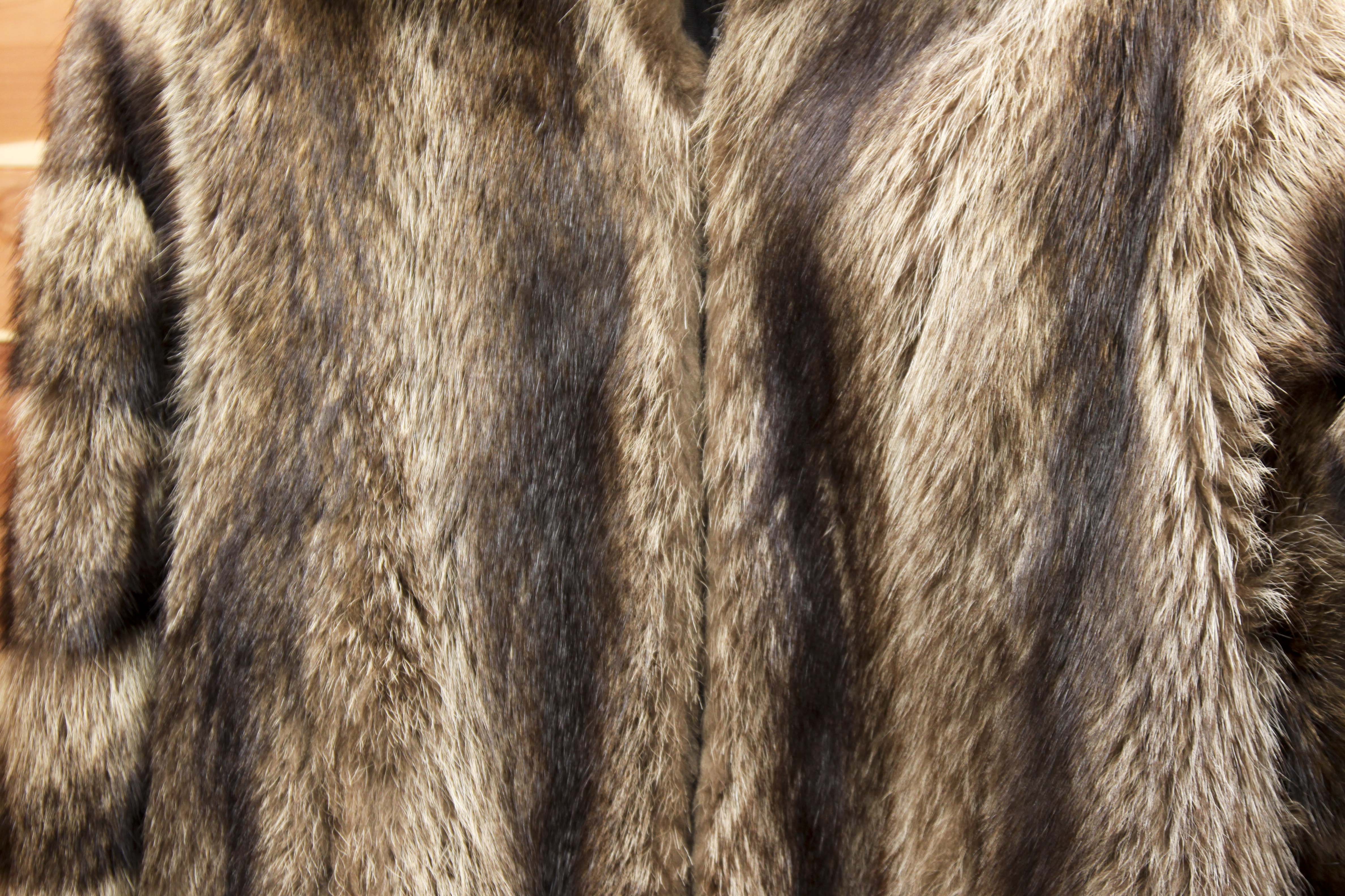 Weiss Raccoon Fur Jacket
