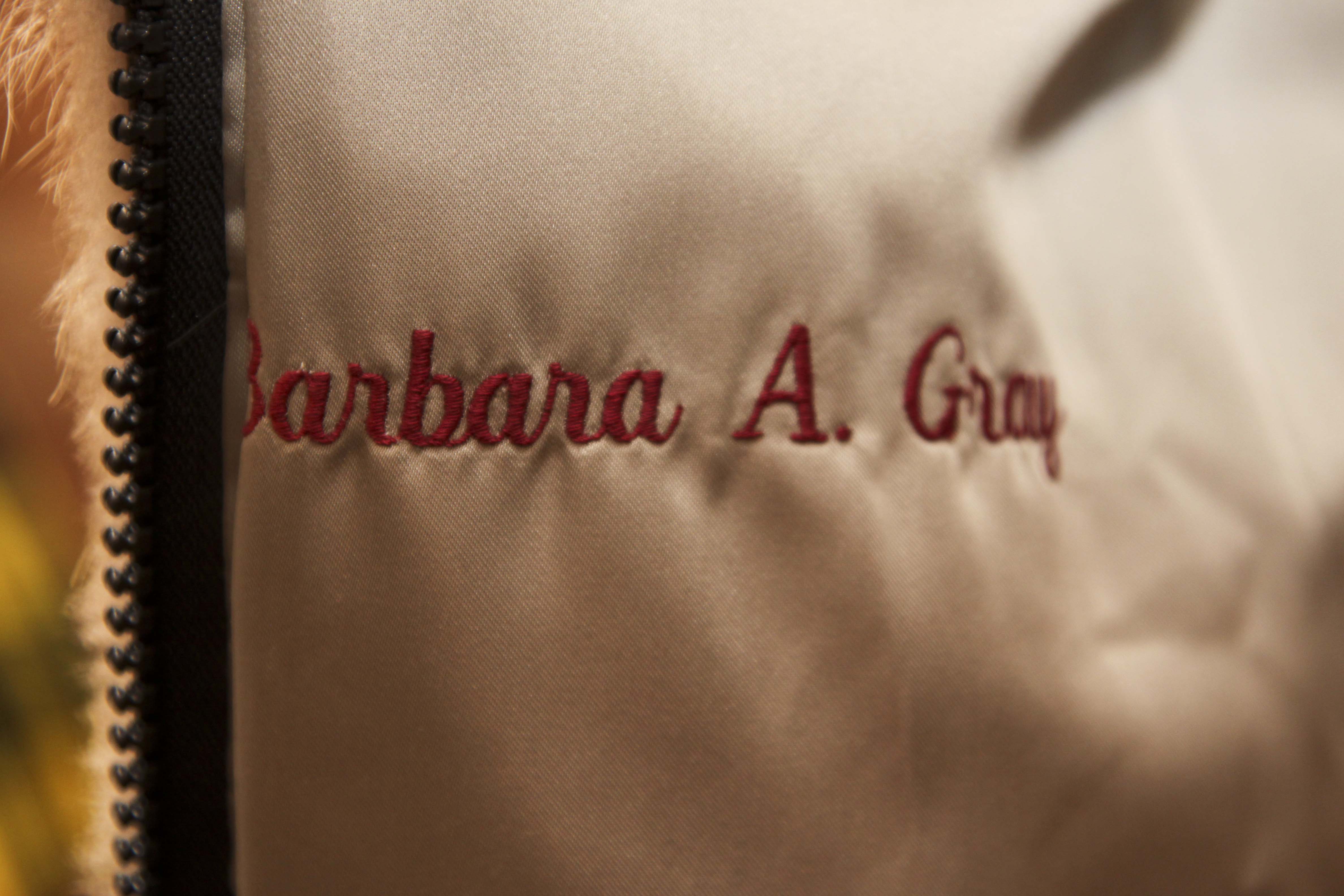 Weiss Raccoon Fur Jacket