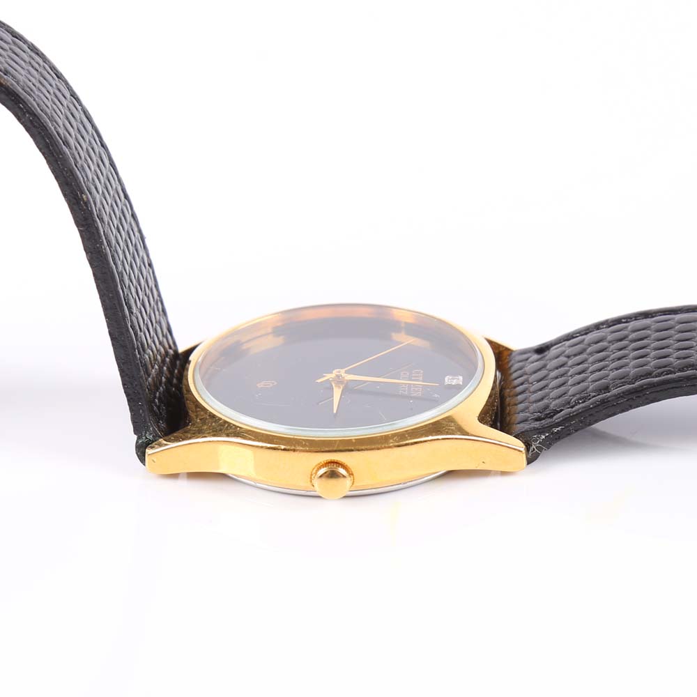 Citizen Gold Tone and Diamond Watch