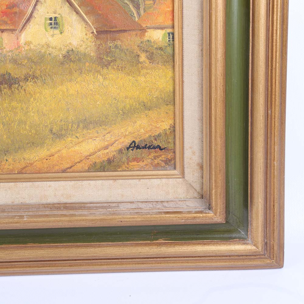 Vintage Oil Paintings on Canvas