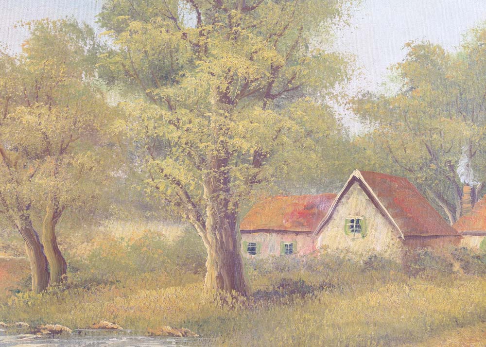 Vintage Oil Paintings on Canvas