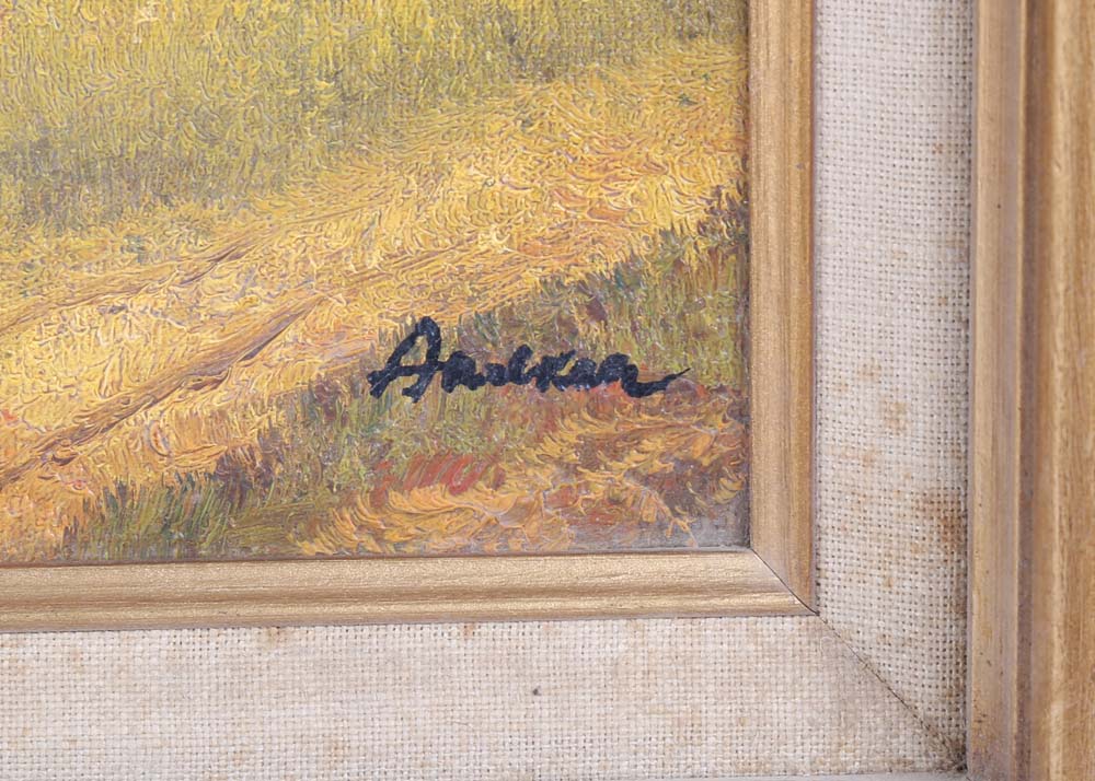 Vintage Oil Paintings on Canvas