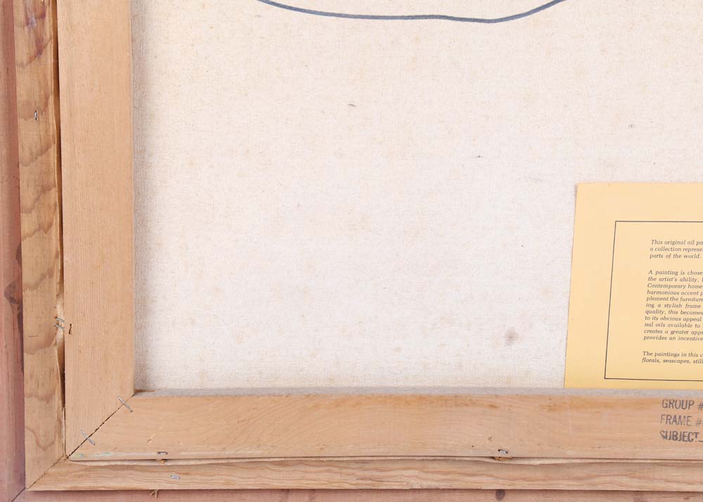 Vintage Oil Paintings on Canvas