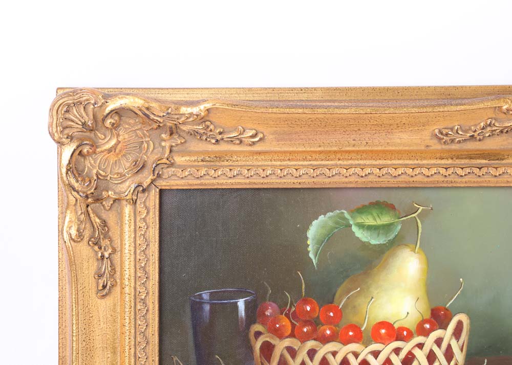 Still Life Oil Paintings on Canvas