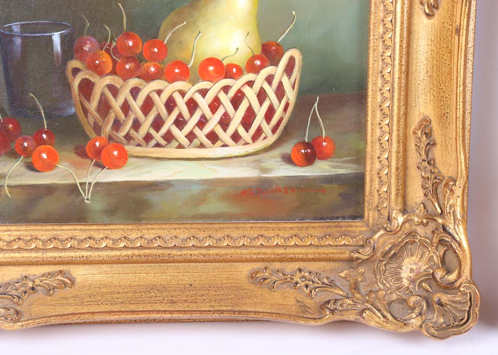 Still Life Oil Paintings on Canvas