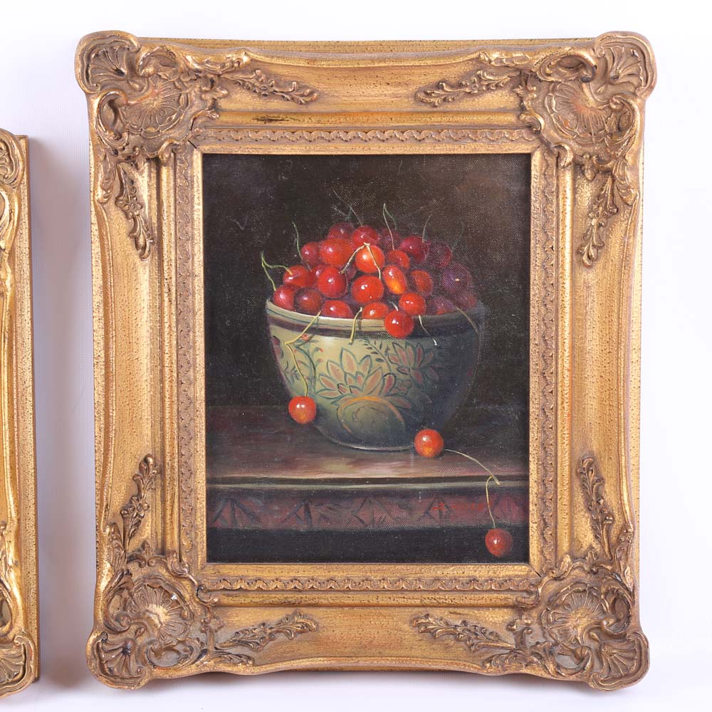 Still Life Oil Paintings on Canvas