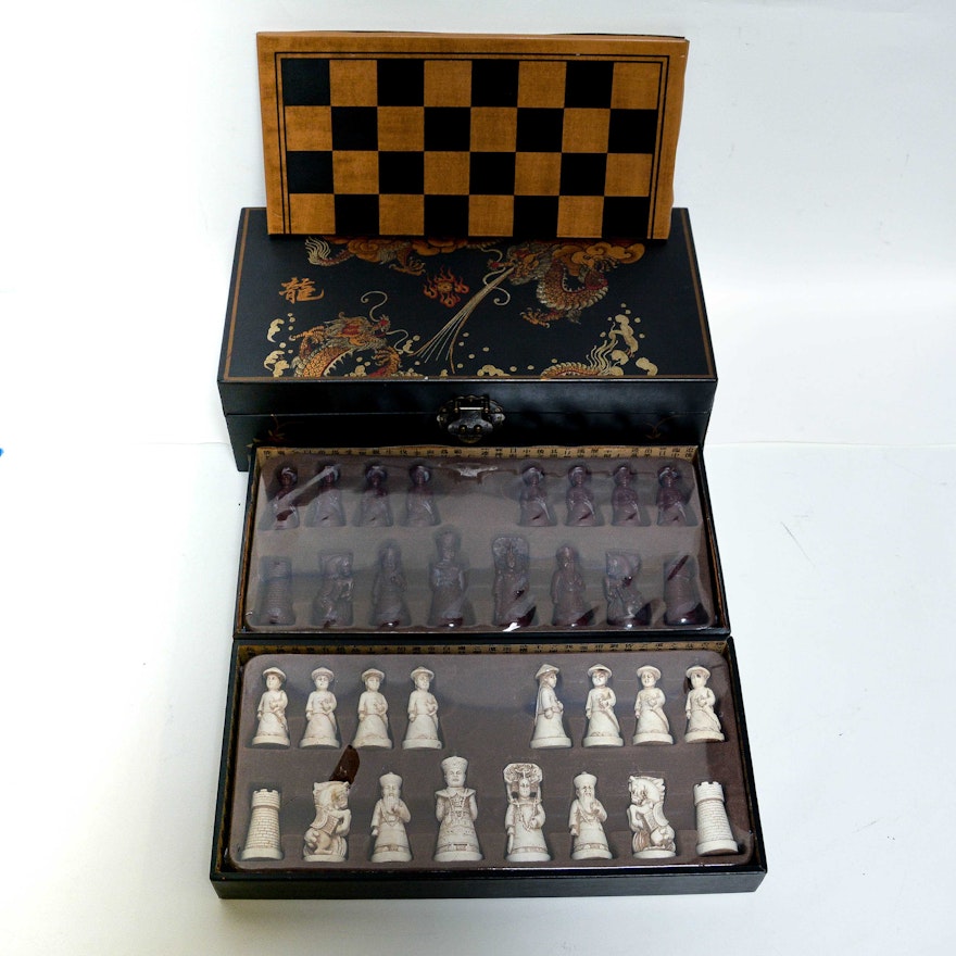 Chinese Inspired Chess Set