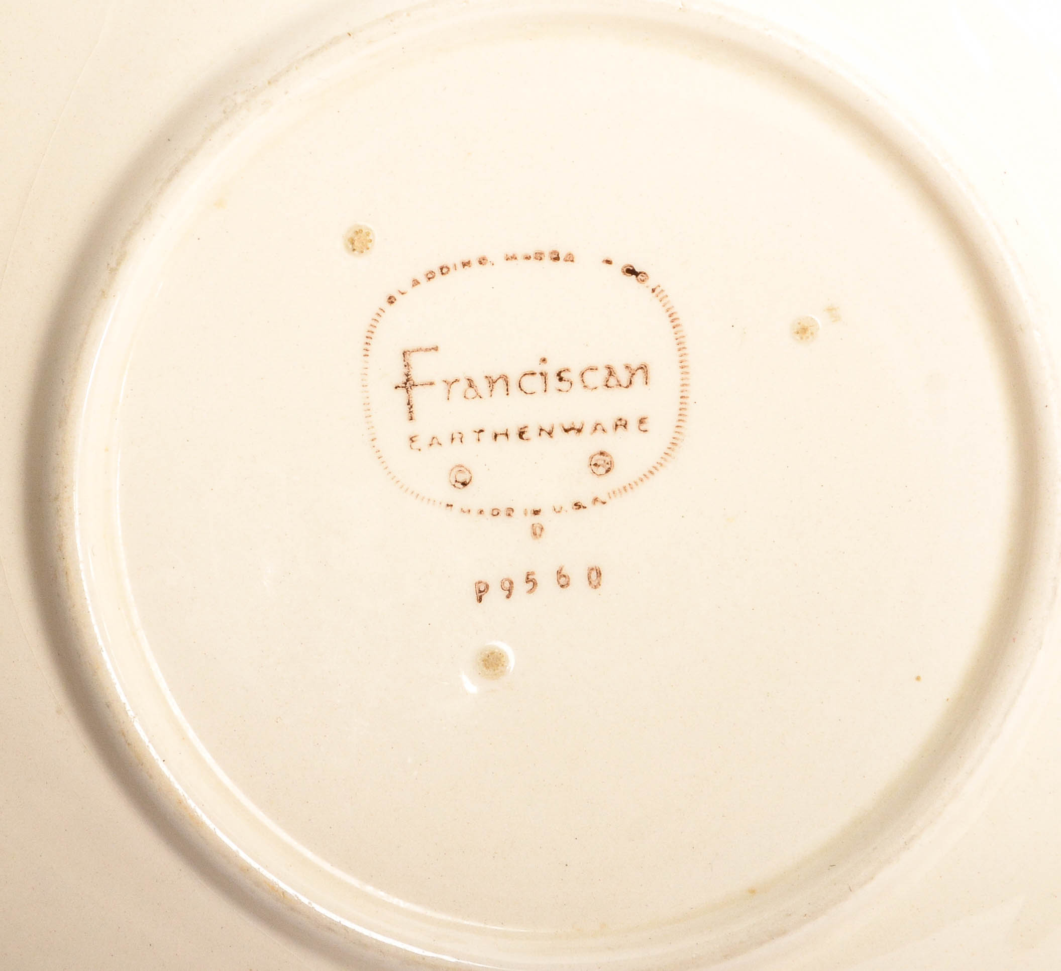 Collection of Franciscan Ware Floral Tableware