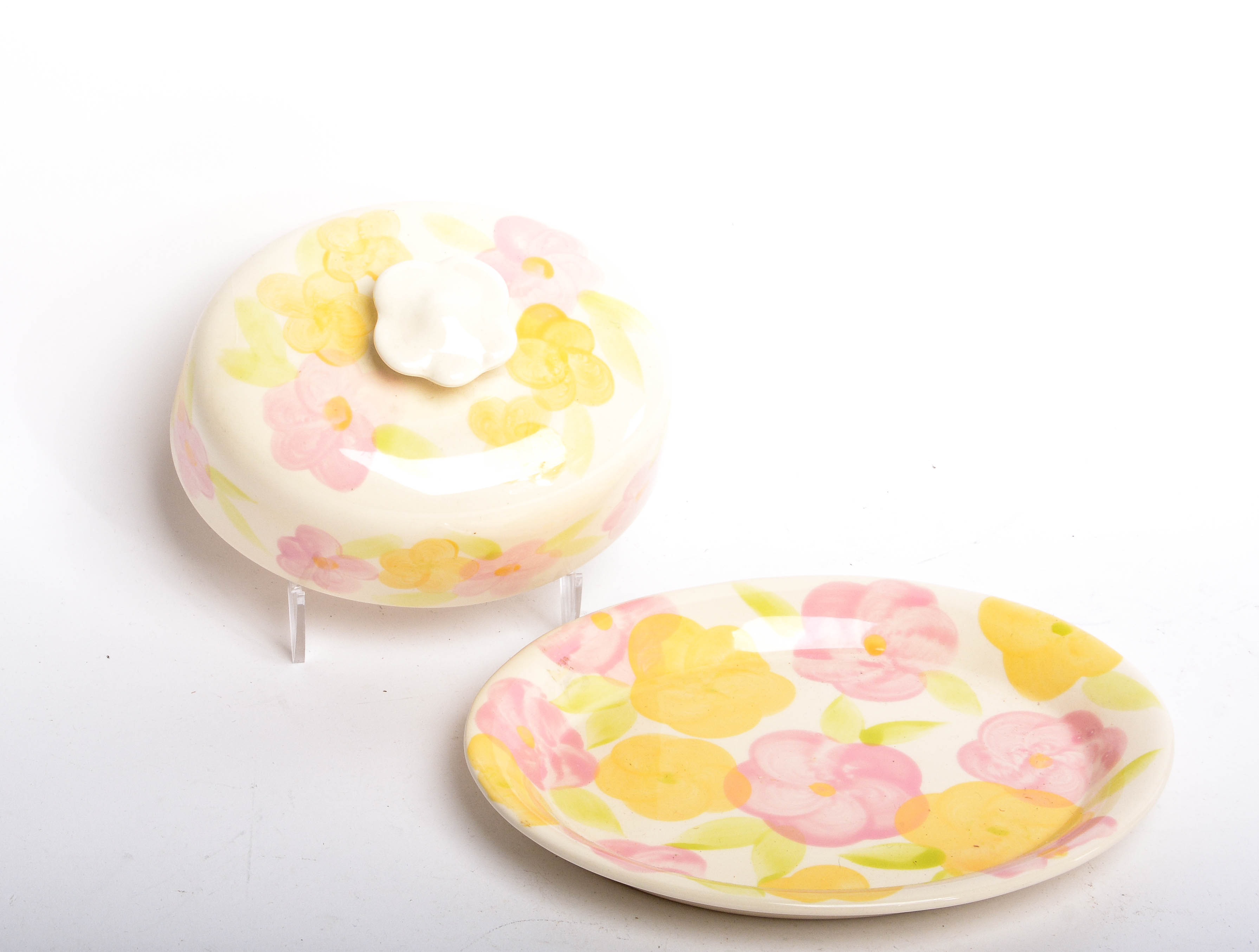 Collection of Franciscan Ware Floral Tableware