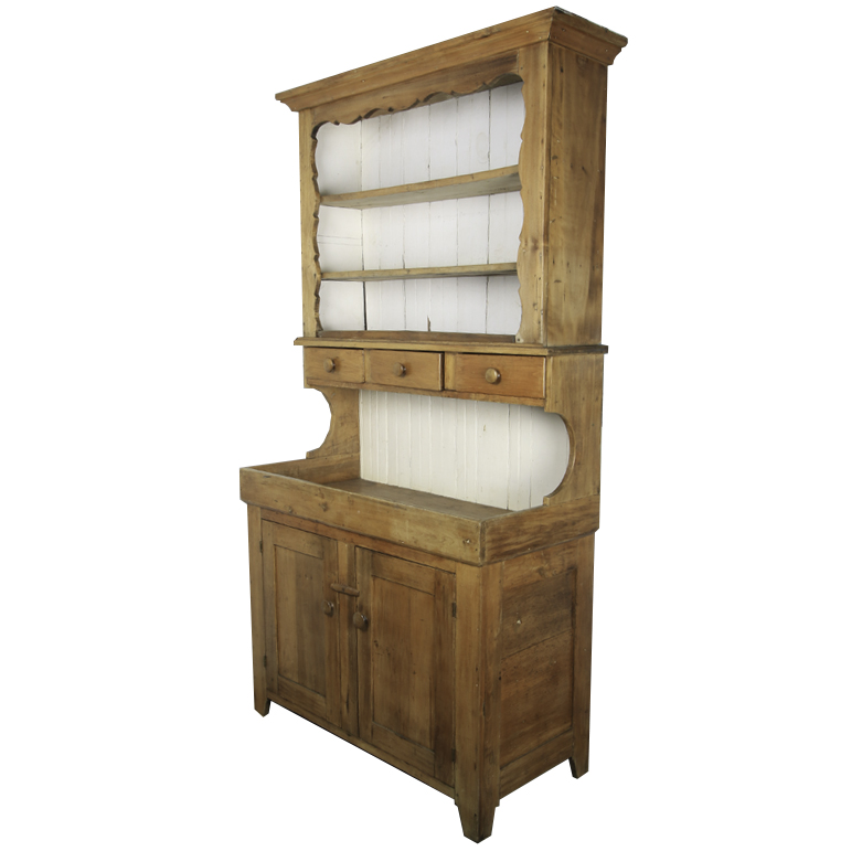 Antique  Country  Dry Sink Cupboard