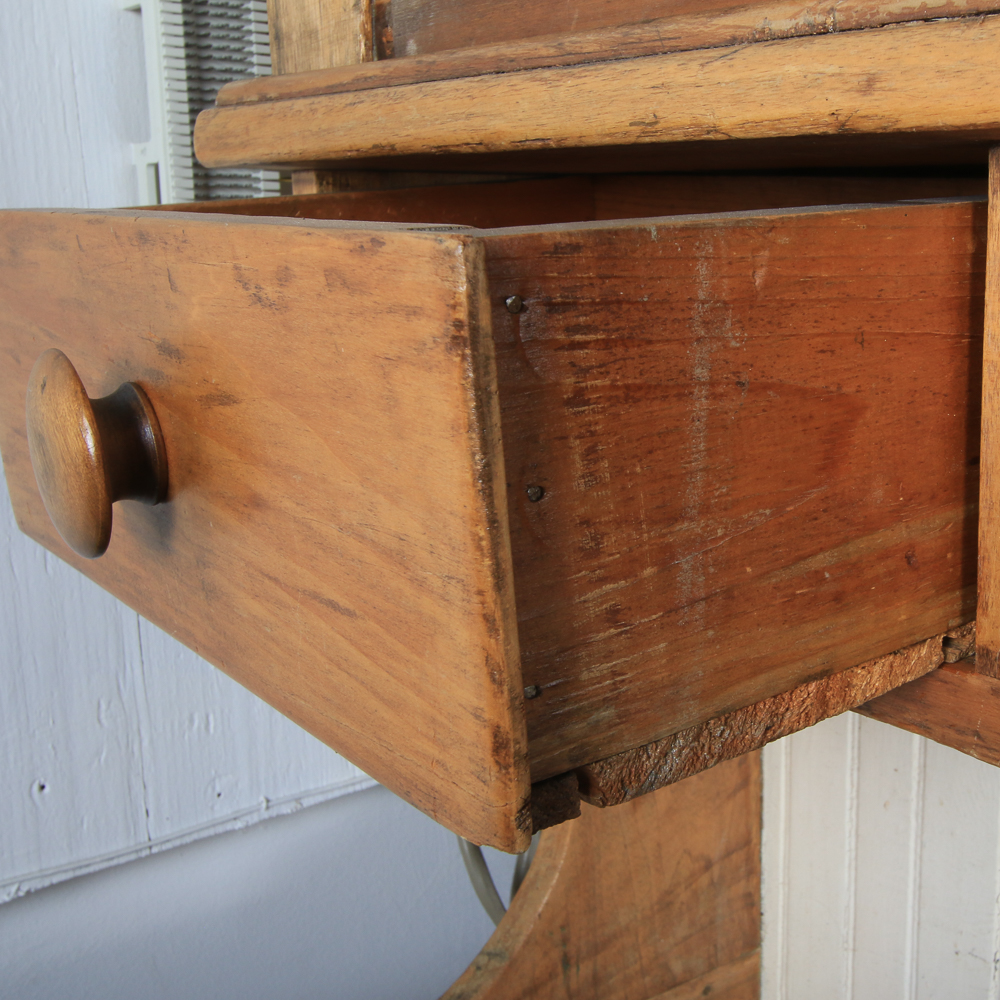 Antique  Country  Dry Sink Cupboard