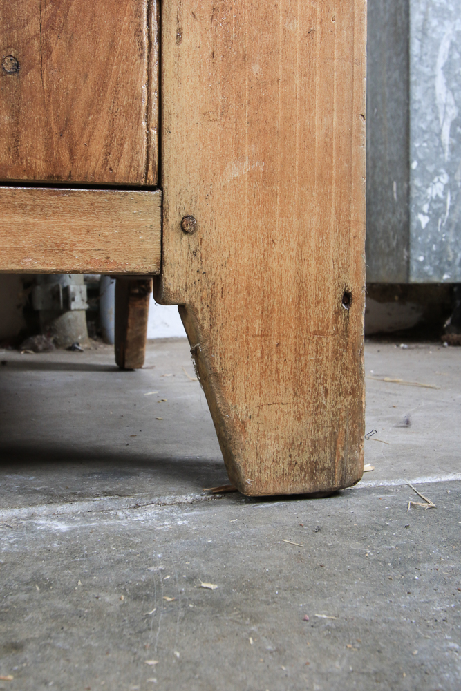 Antique  Country  Dry Sink Cupboard