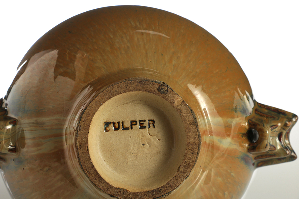 Fulper Ceramic Art Deco Bowl
