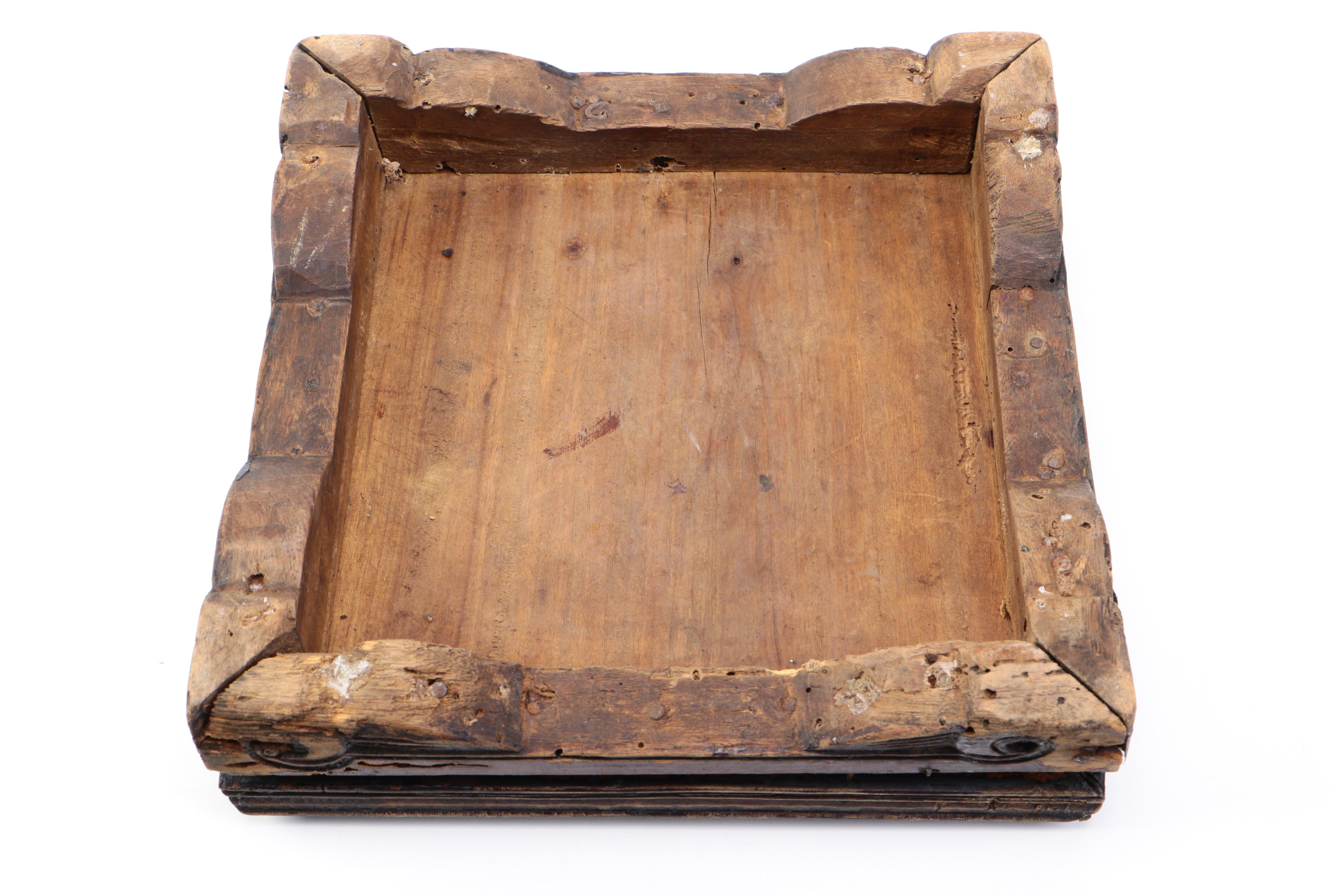 Chinese Carved Wooden Box