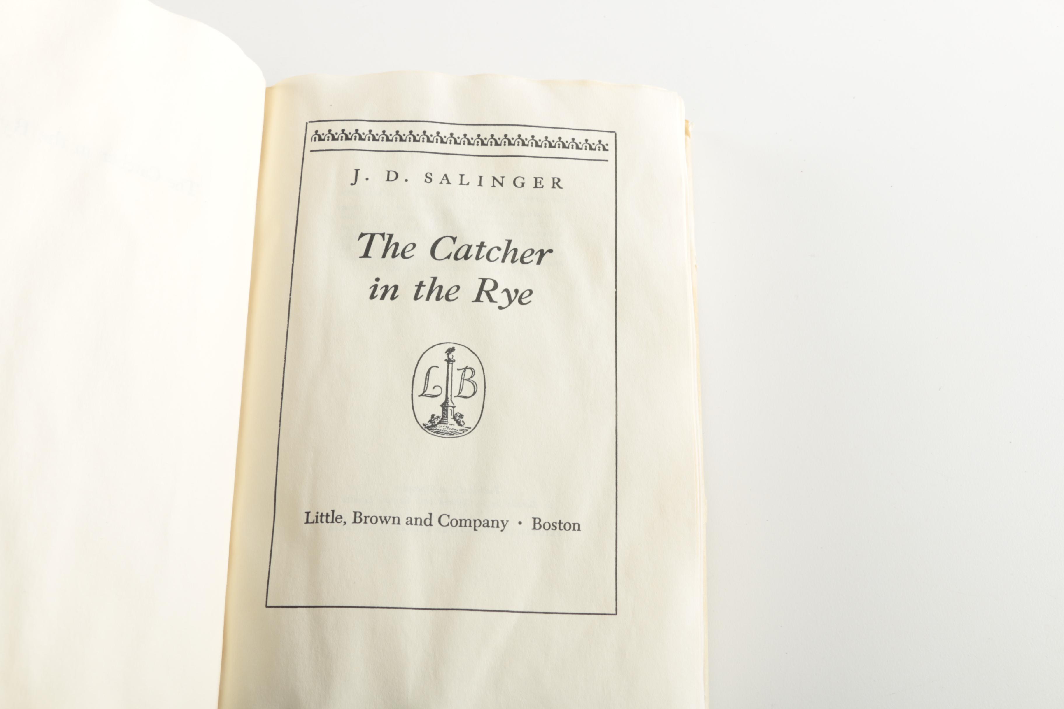 Vintage  "The Catcher in the Rye" by J. D. Salinger