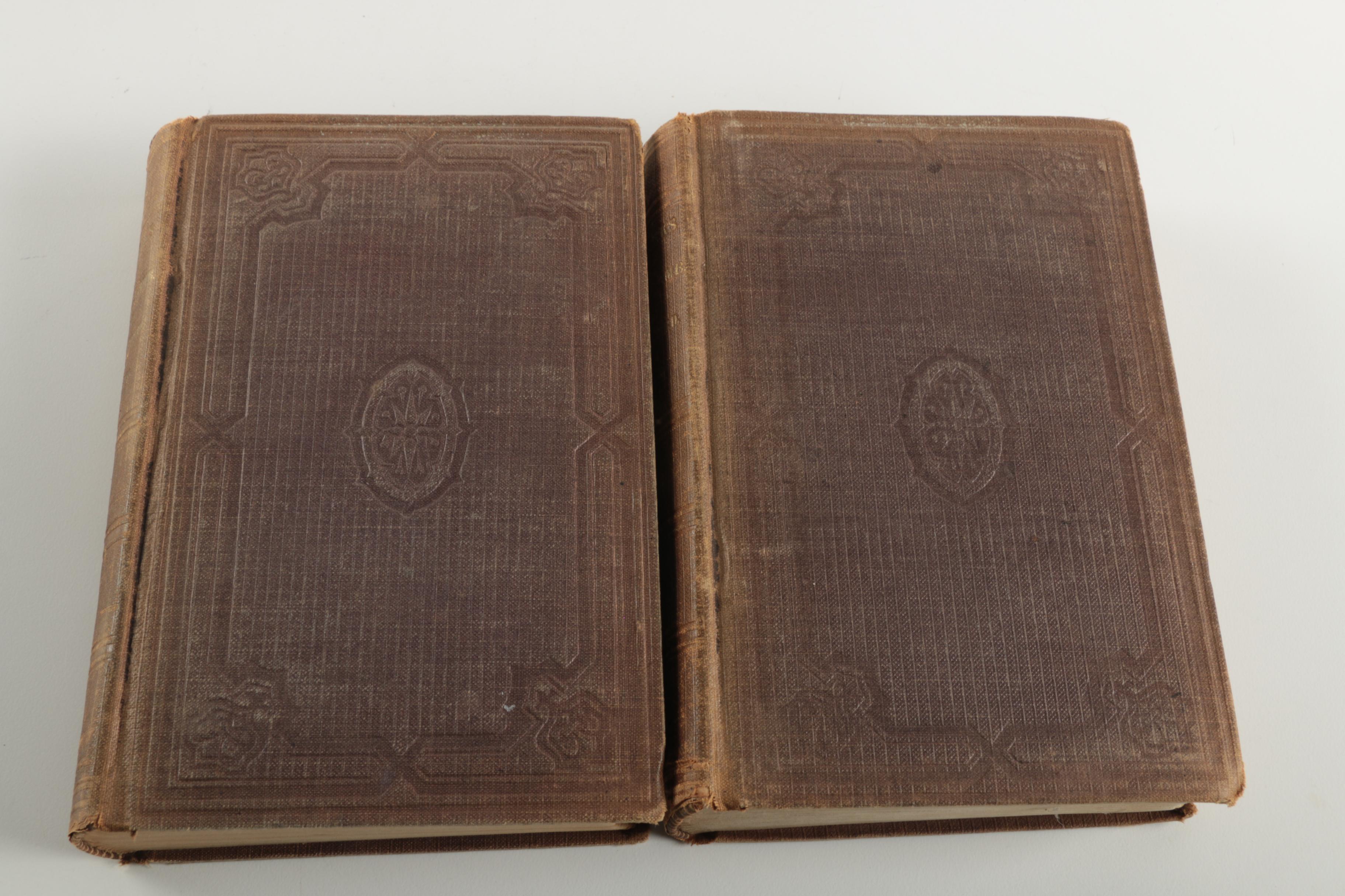 1864 Two-Volume "The Works of Charles Lamb" by Sir Thomas Noon Talfourd
