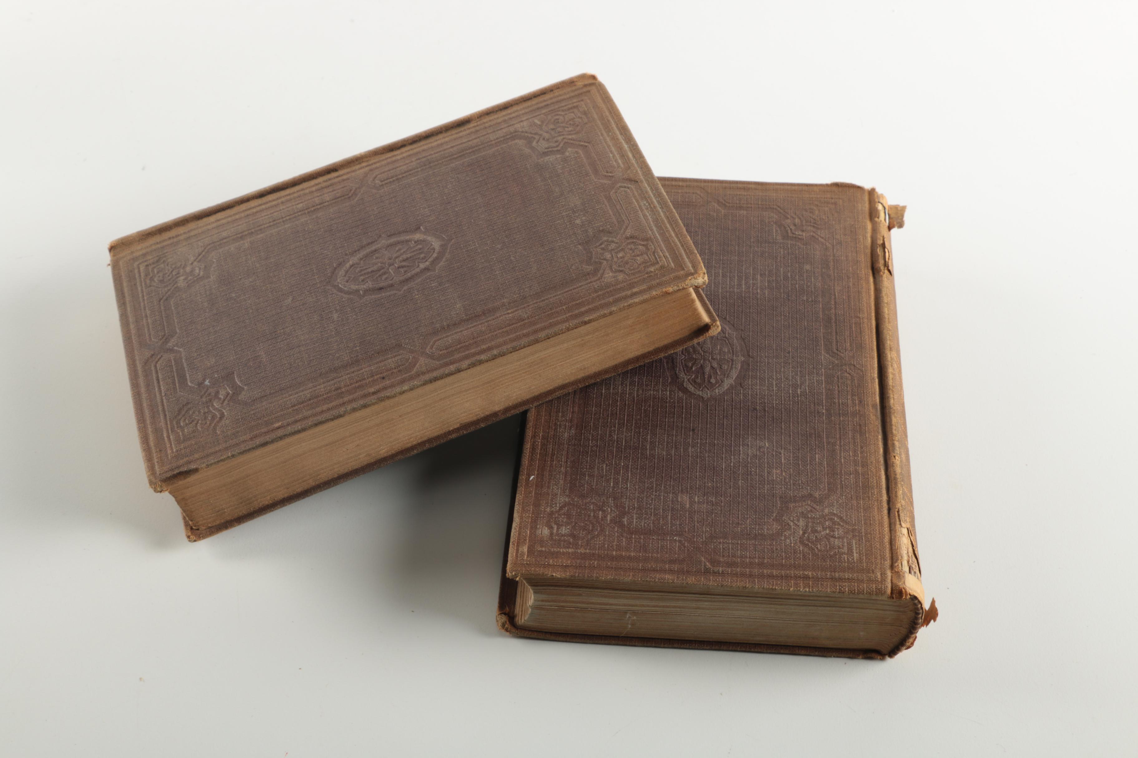 1864 Two-Volume "The Works of Charles Lamb" by Sir Thomas Noon Talfourd