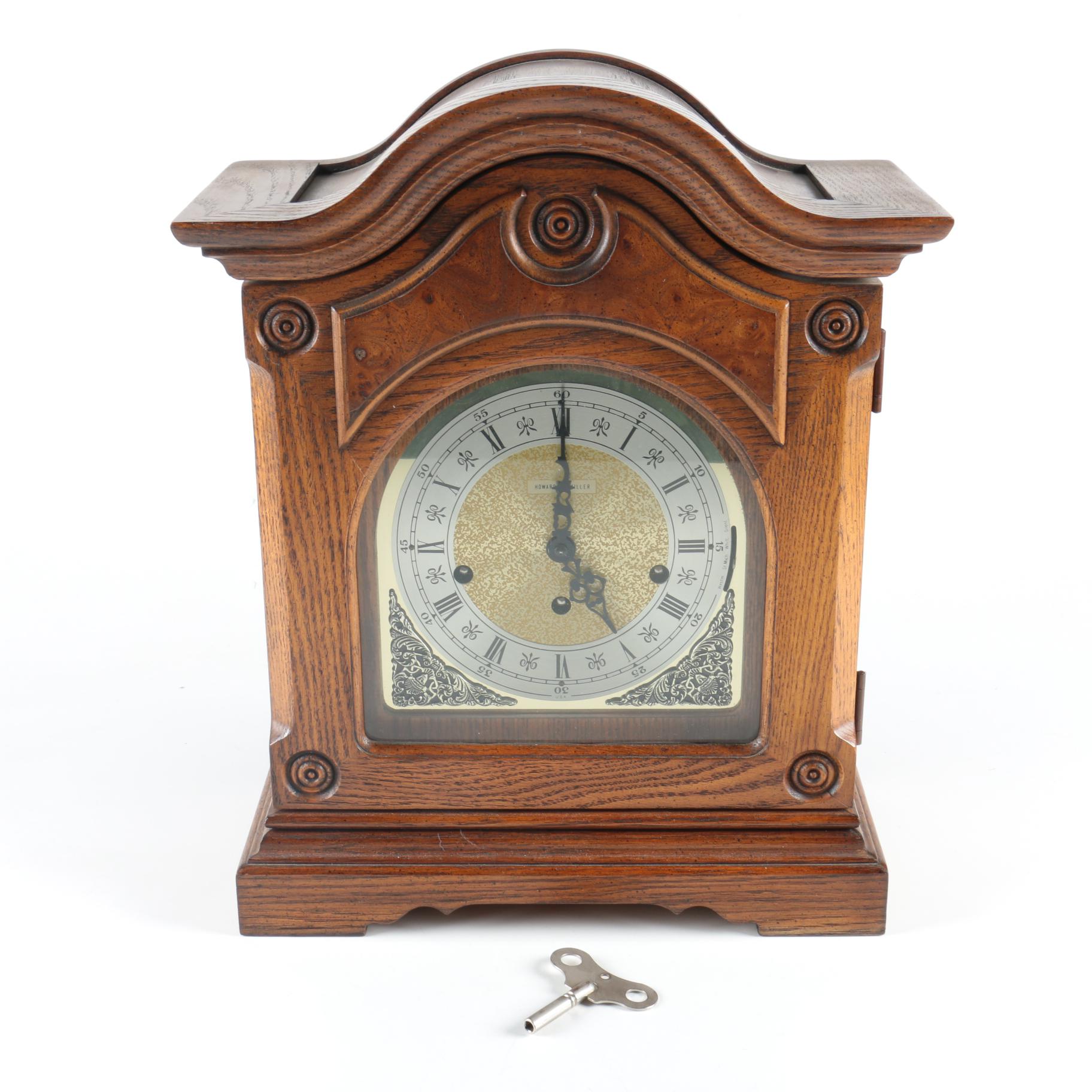 Howard Miller Wood Mantel Clock