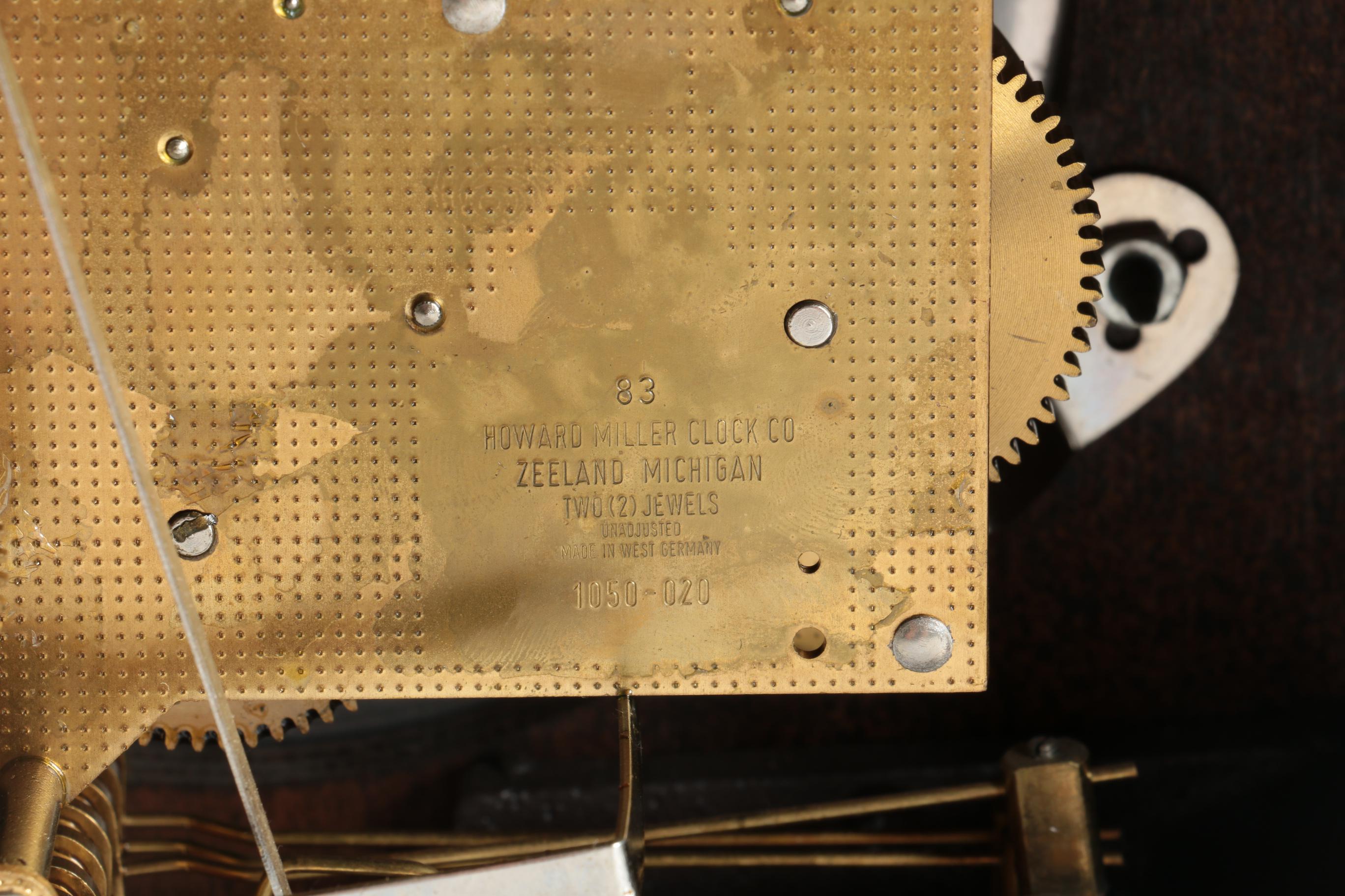 Howard Miller Wood Mantel Clock