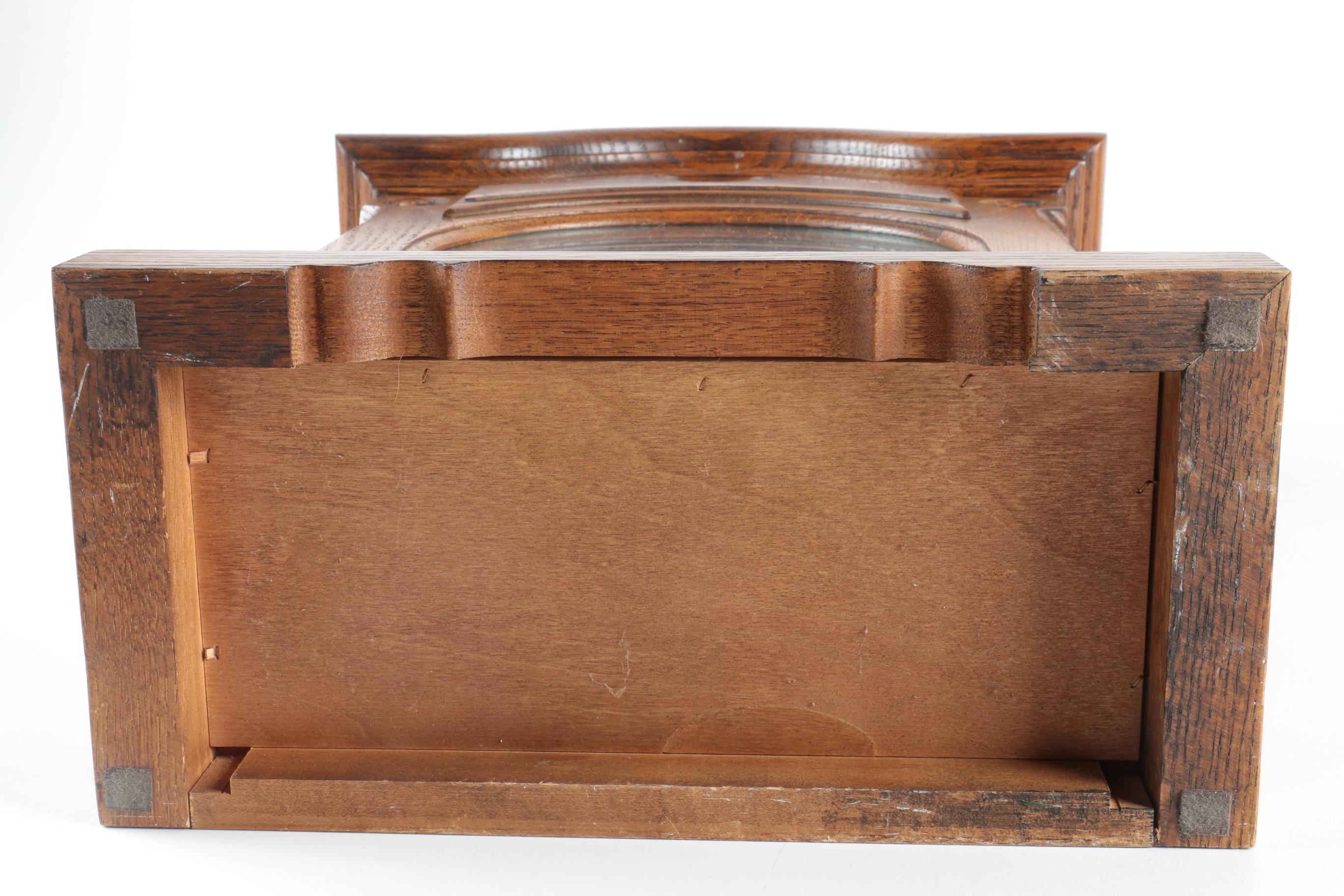 Howard Miller Wood Mantel Clock