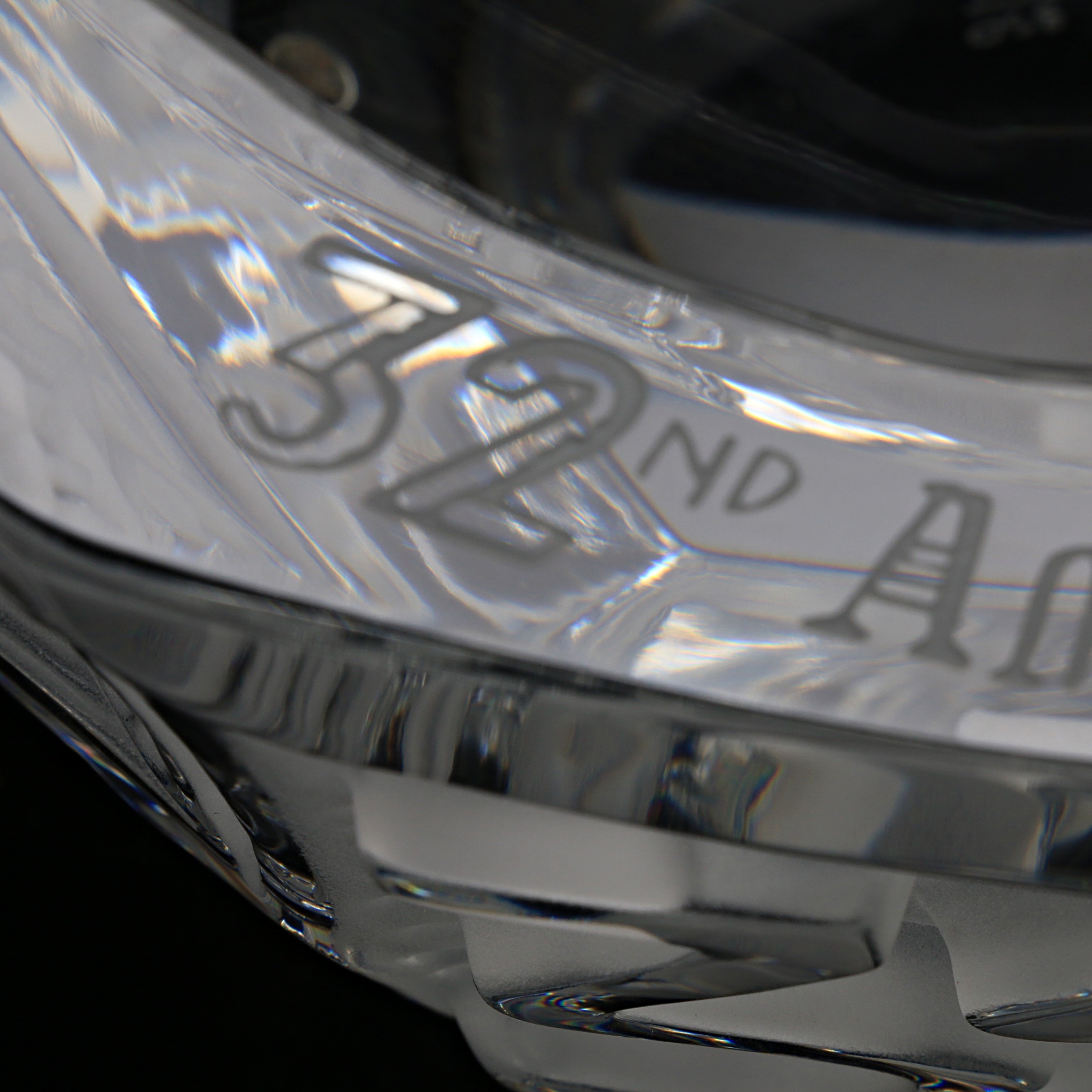 Lalique Crystal Limited Edition "Vase 32" for the 32nd America's Cup Collection