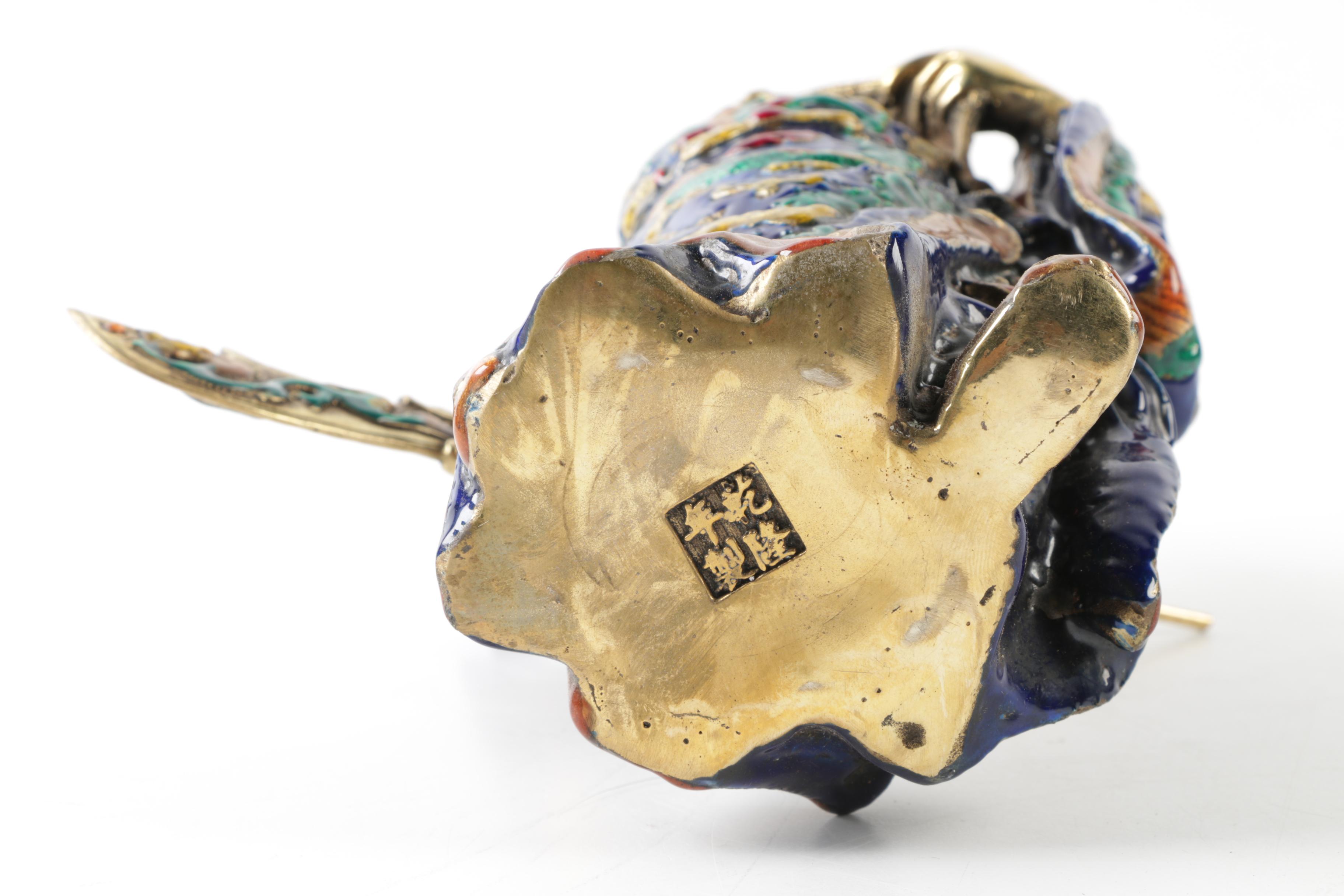 Guan Yu Bronze Warrior Figurine