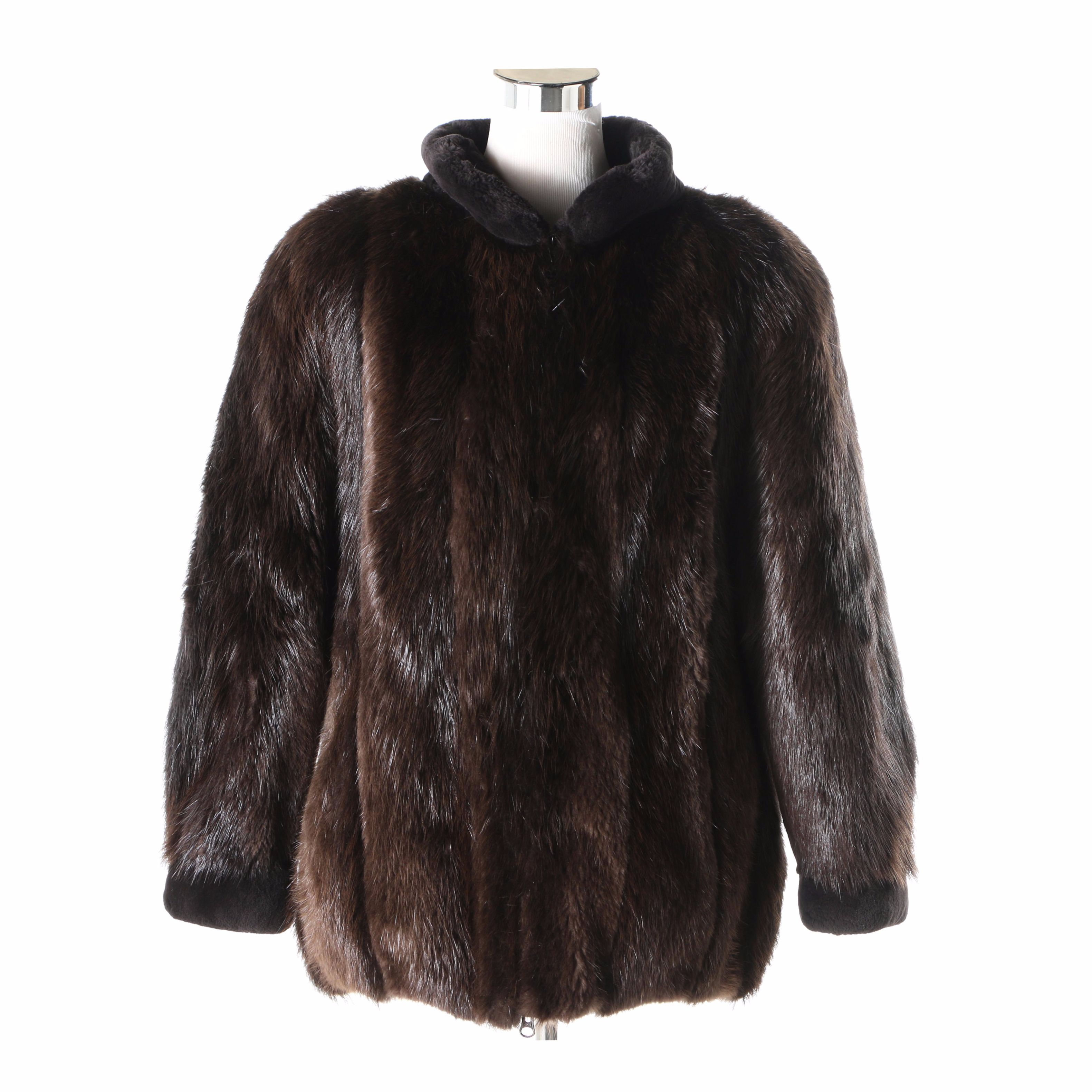 John Pavlis Arlington Heights Beaver Fur Coat