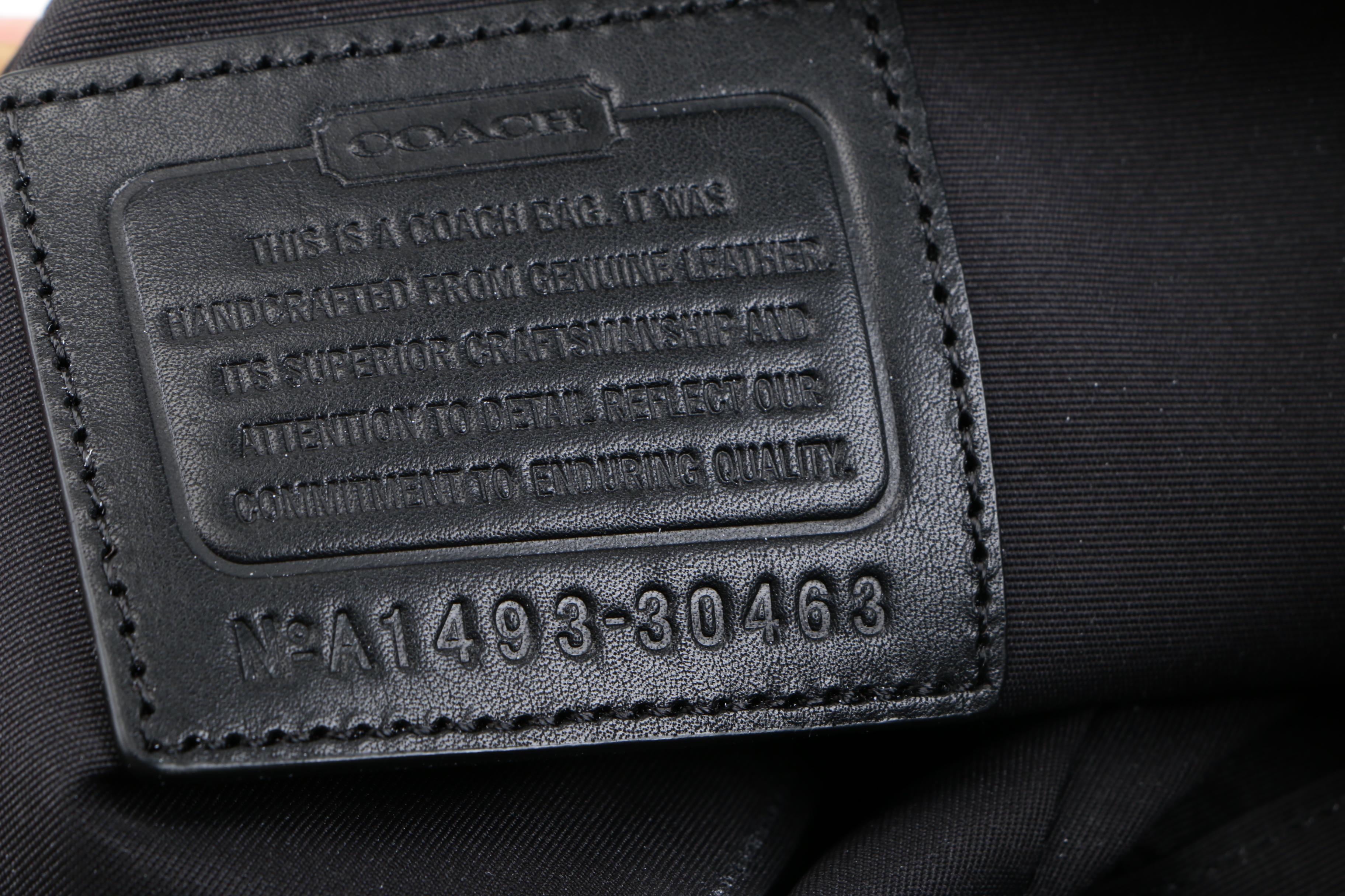 Coach Python Print & Leather Fold Over Clutch