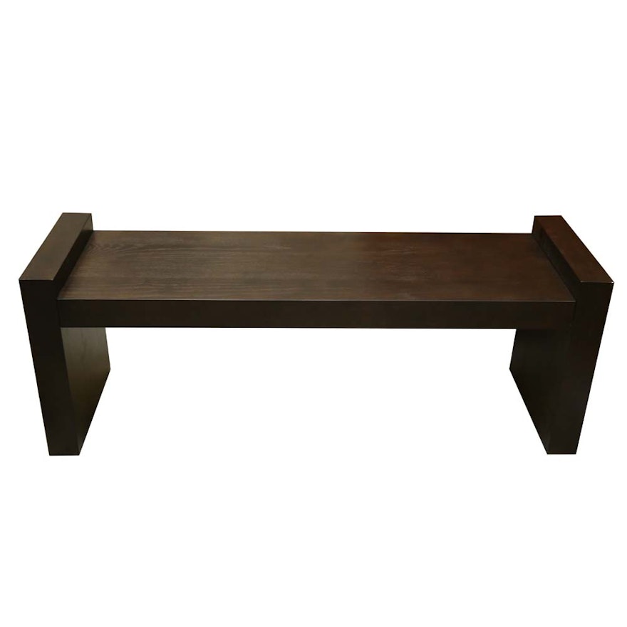 Contemporary "Terra" Bench by West Elm