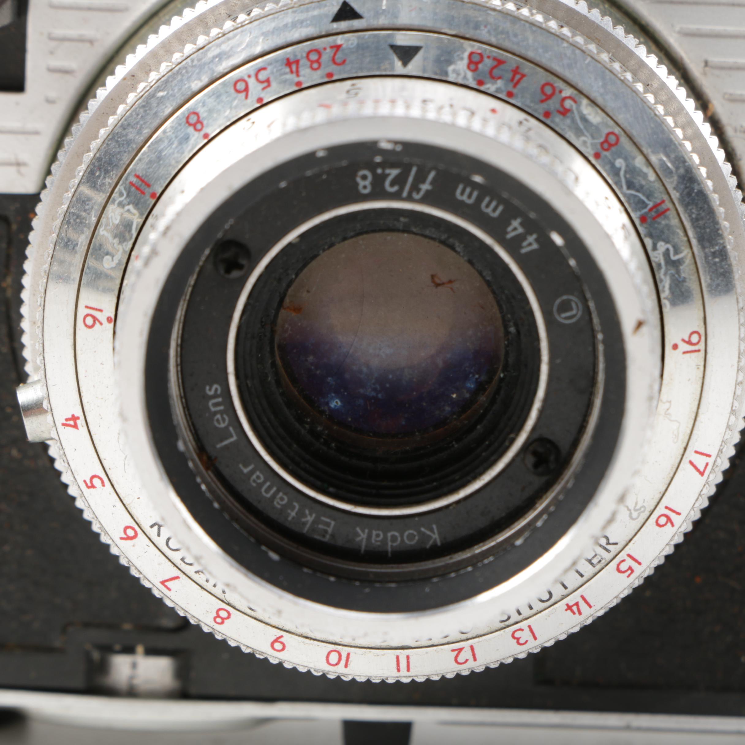 Vintage Kodak Signet 50 Camera with Leather Case