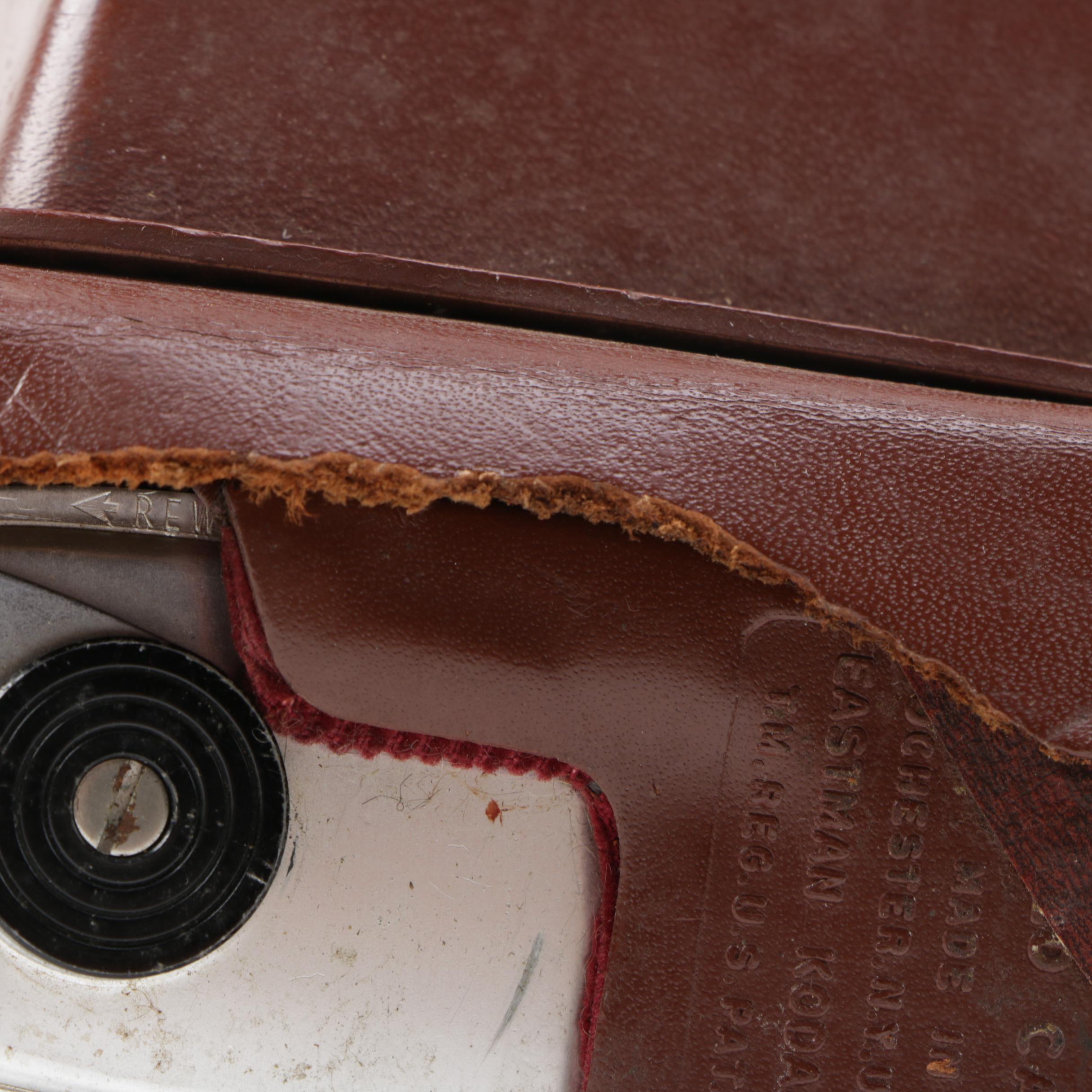 Vintage Kodak Signet 50 Camera with Leather Case