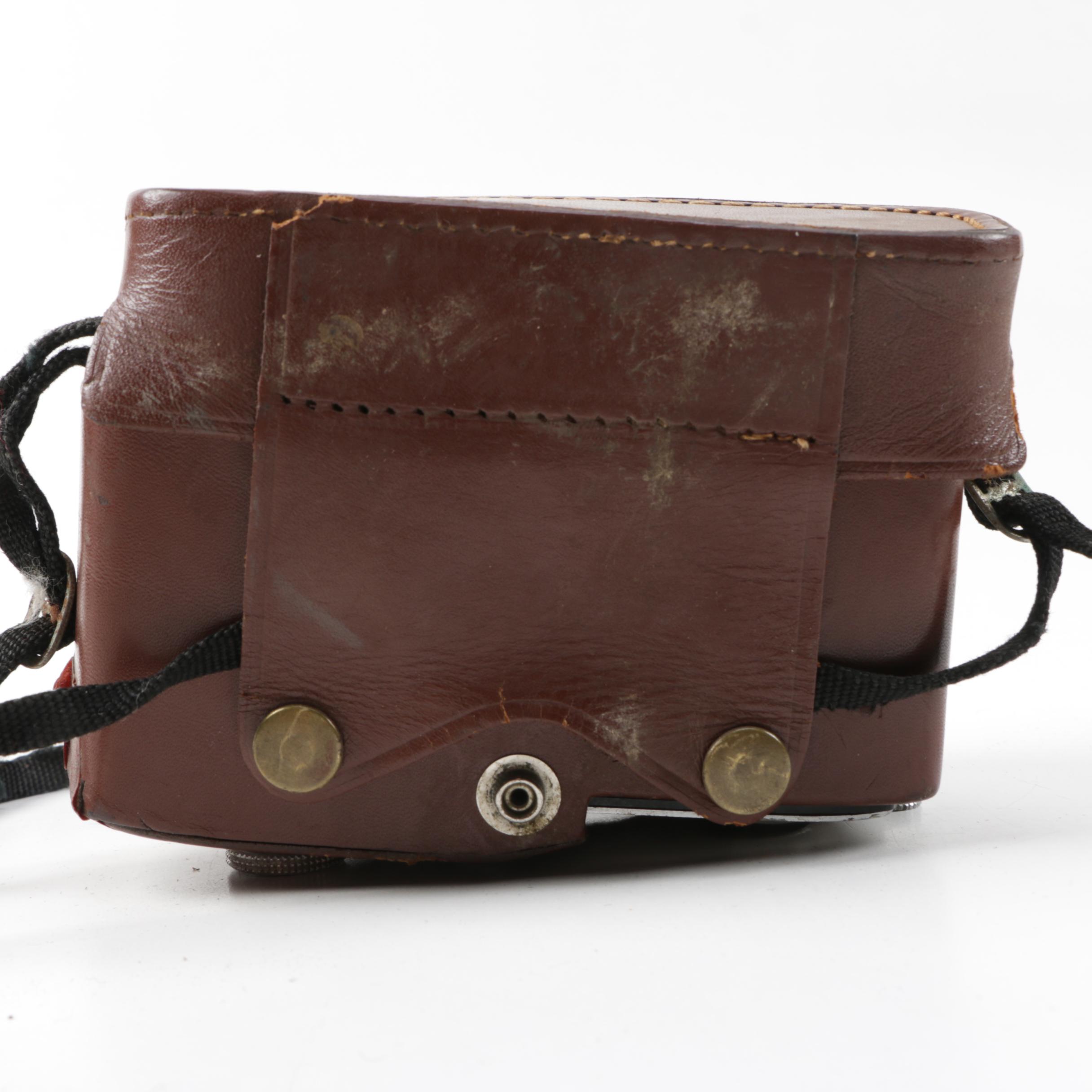 Vintage Kodak Signet 50 Camera with Leather Case