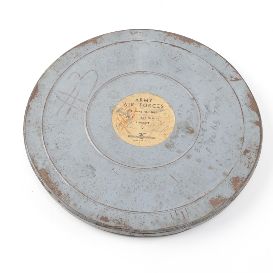Air Force Film Reel Container