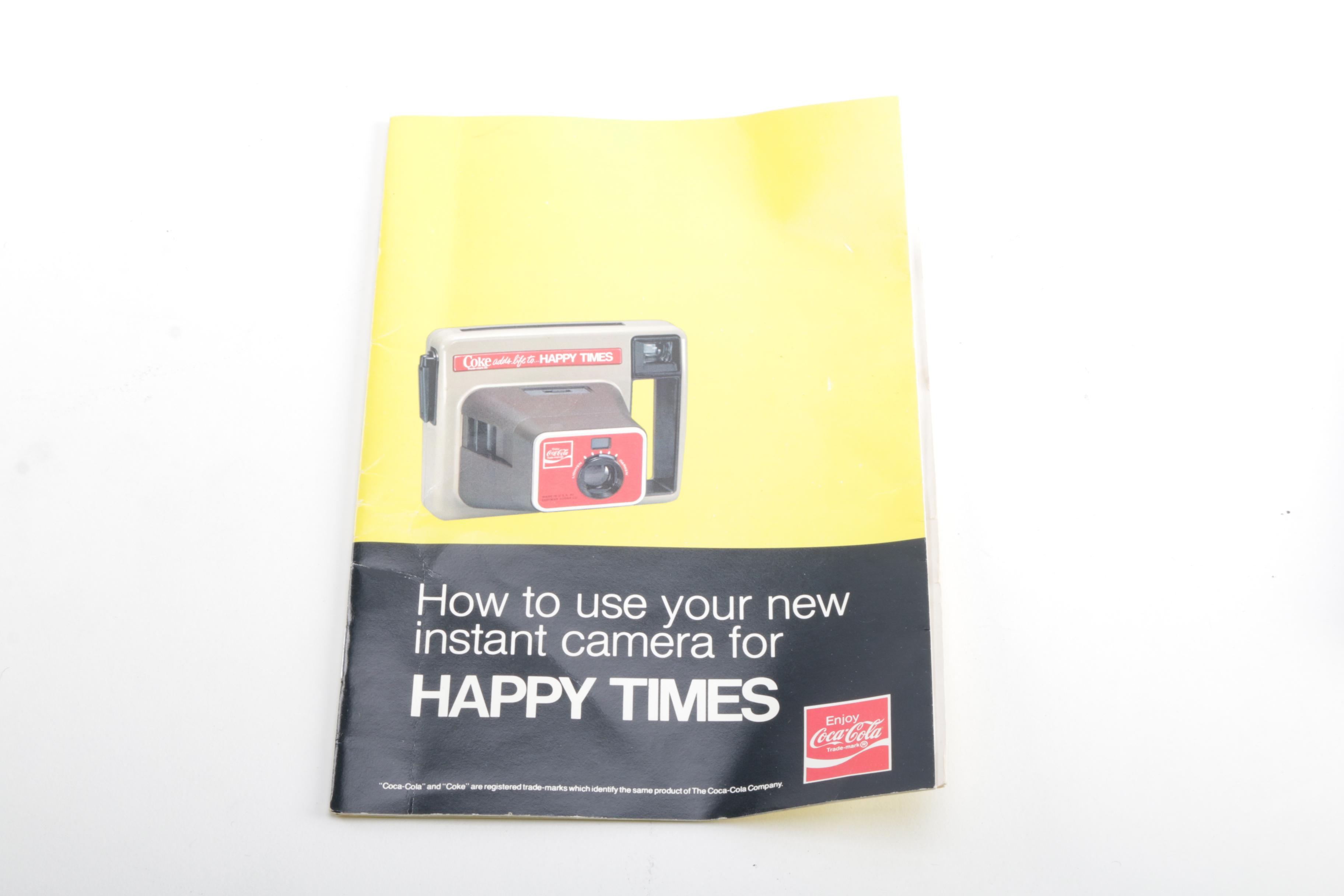1978 Kodak "Happy Times" Coca-Cola Theme Camera