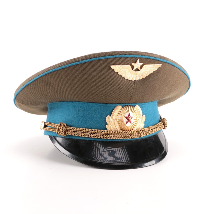 Soviet Air Force Officer's Dress Peaked Cap