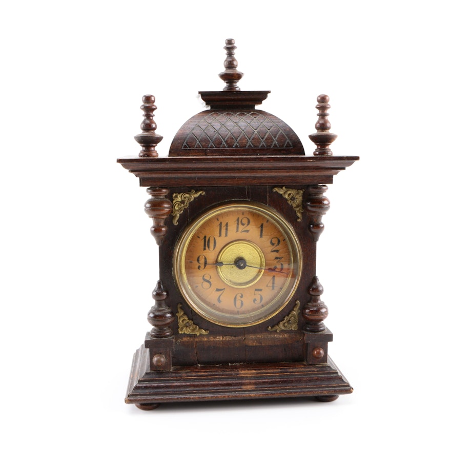Cathedral Style Mantel Clock by Junghans