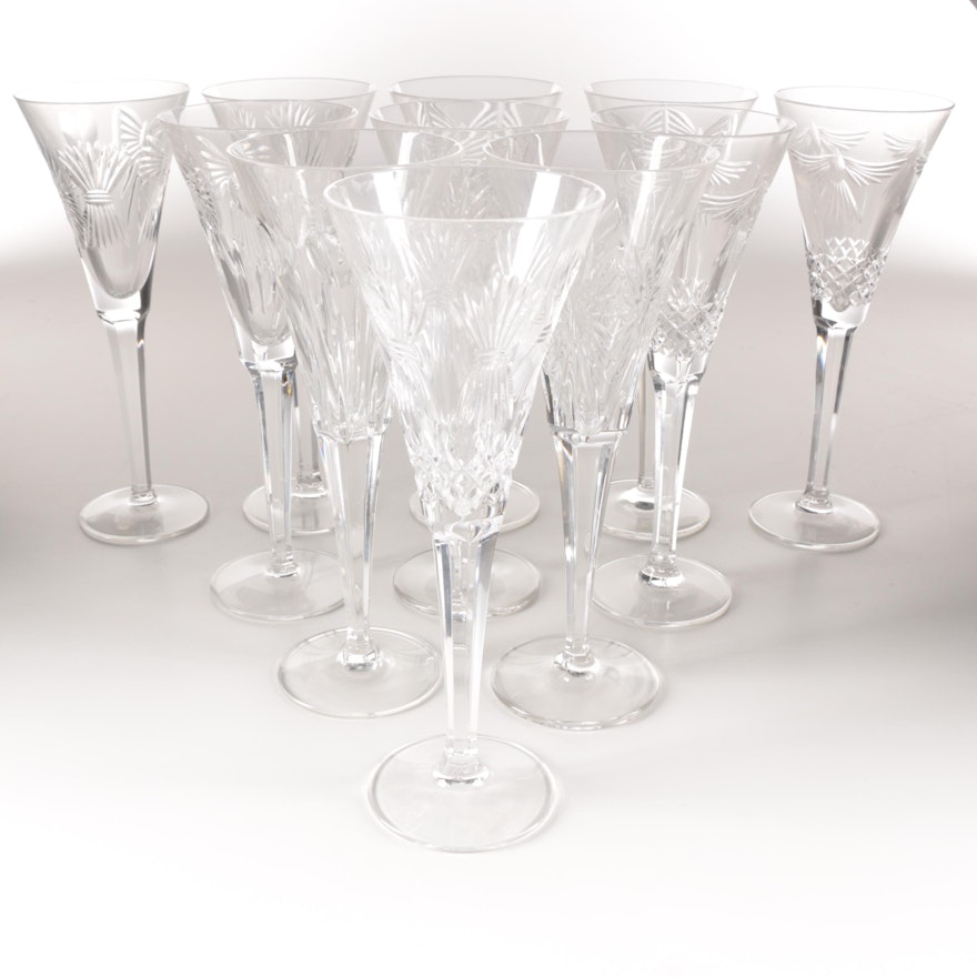 Waterford Crystal "Millennium Collection" Toasting Flutes