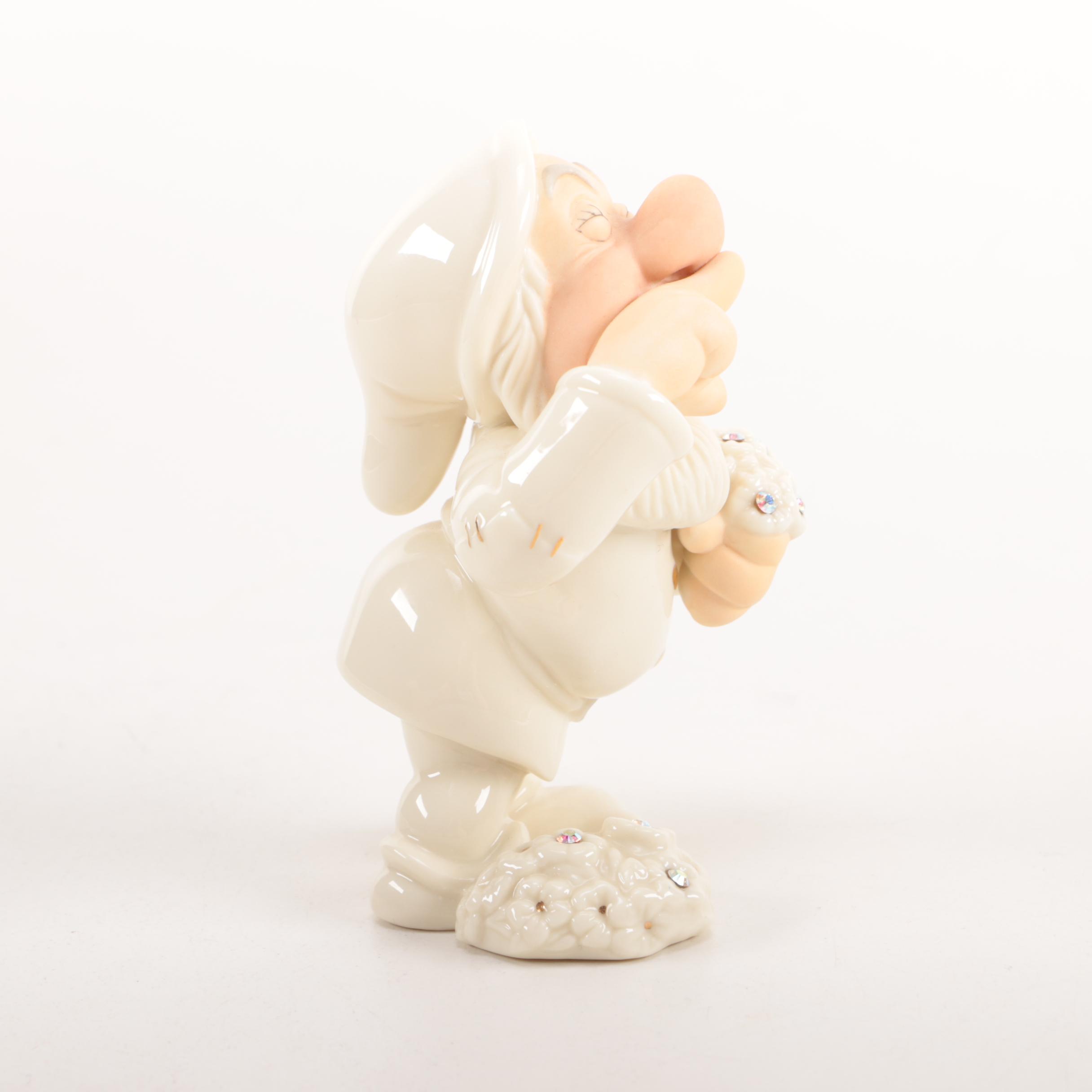 Lenox Disney Showcase Collection "Sneezy" Dwarf Figurine
