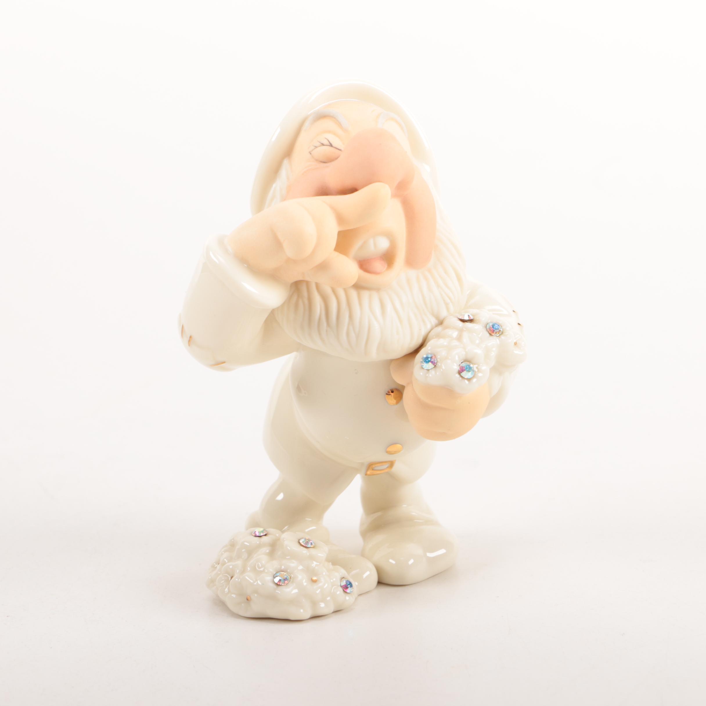 Lenox Disney Showcase Collection "Sneezy" Dwarf Figurine